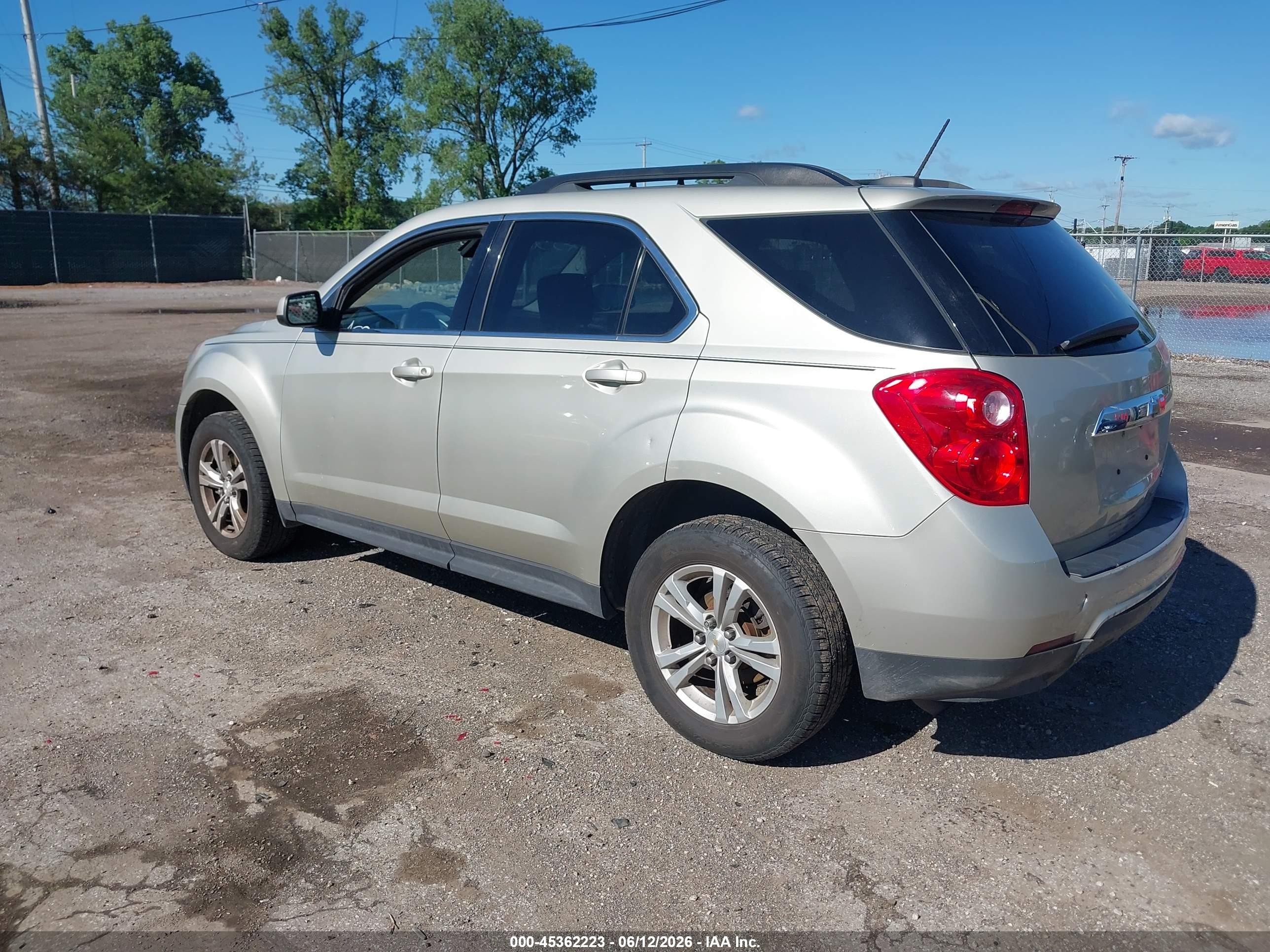 2015 Chevrolet Equinox Lt Champagne vin: 2GNALBEK5F1163720