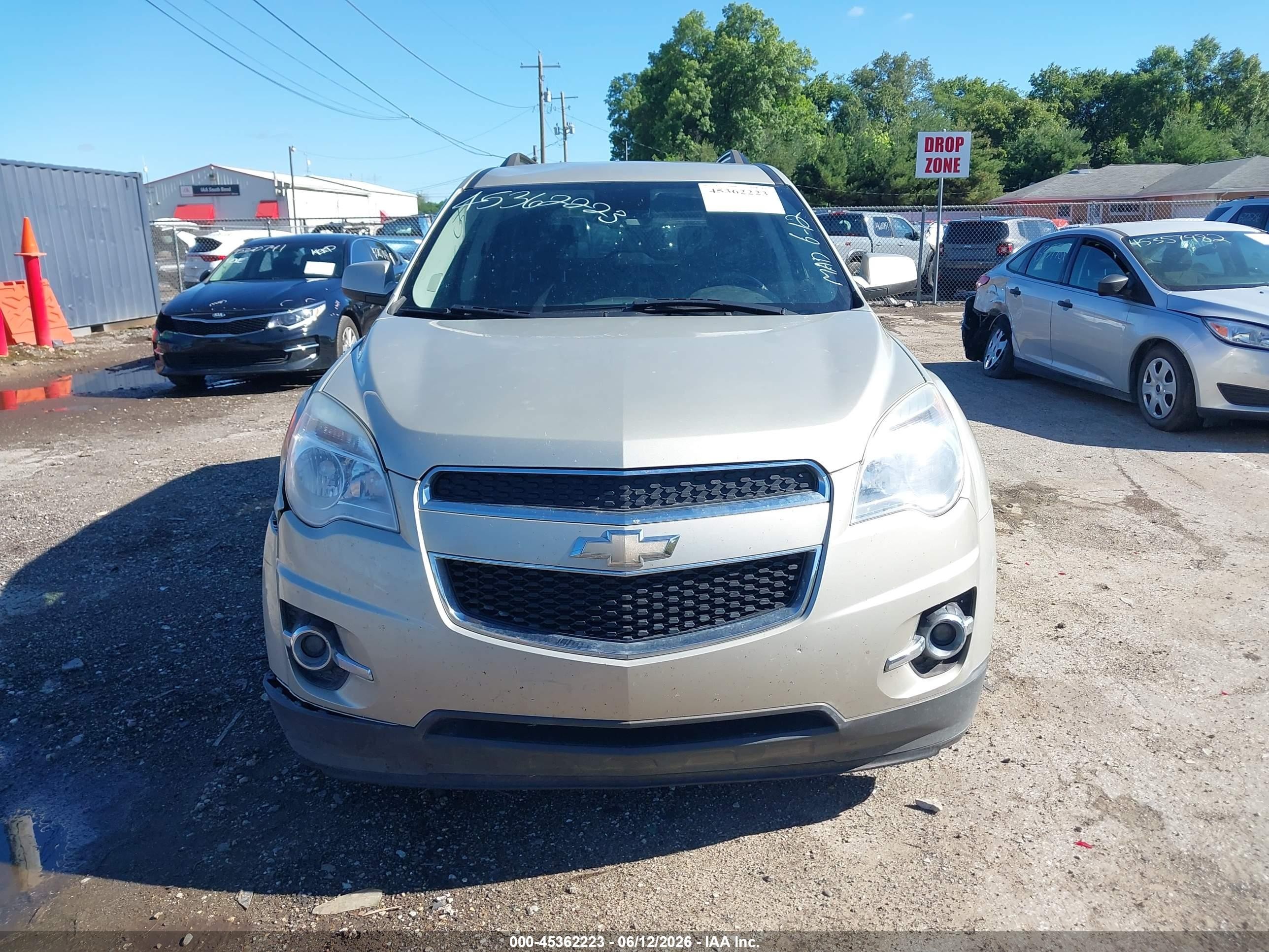 2015 Chevrolet Equinox Lt Champagne vin: 2GNALBEK5F1163720
