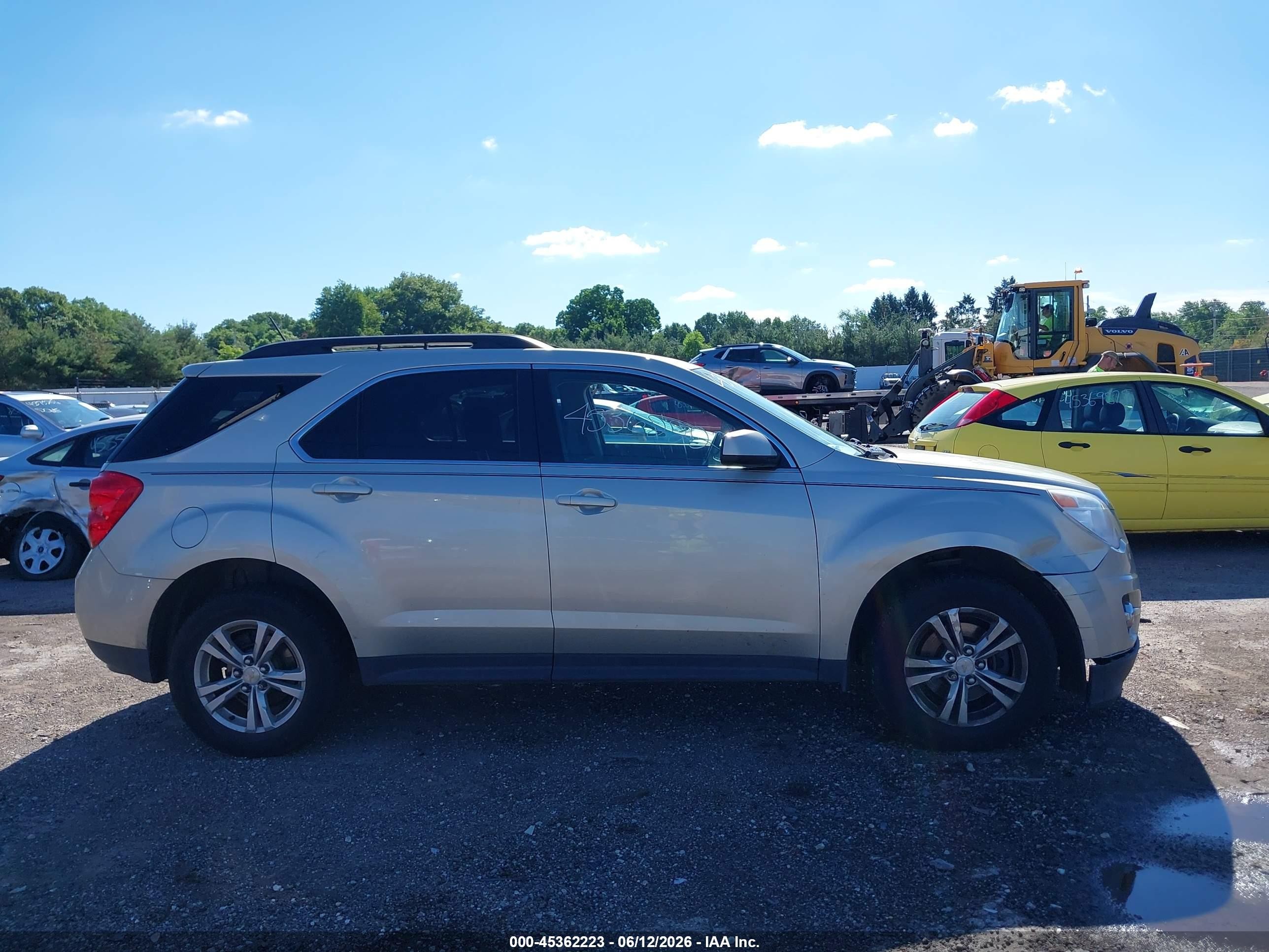 2015 Chevrolet Equinox Lt Champagne vin: 2GNALBEK5F1163720