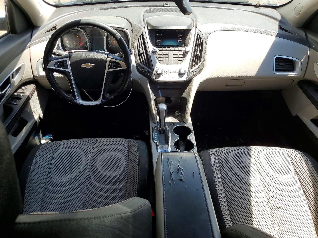 2015 Chevrolet Equinox Lt White vin: 2GNALBEK5F6107313