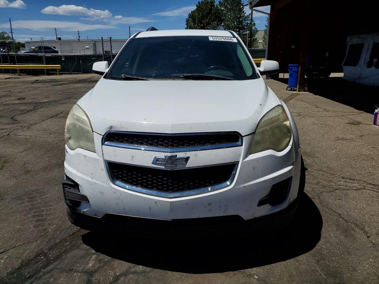 2015 Chevrolet Equinox Lt White vin: 2GNALBEK5F6107313
