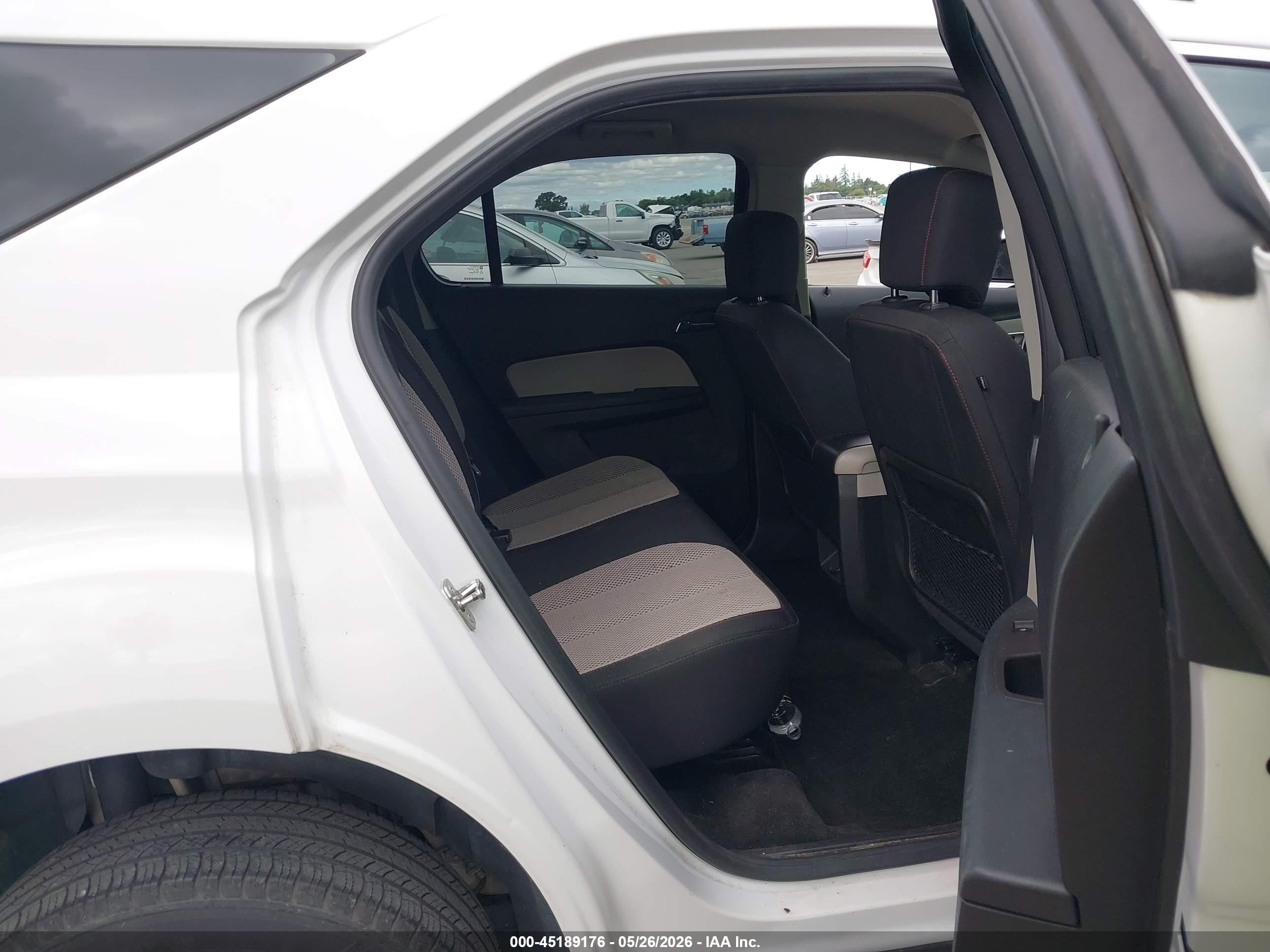 2015 Chevrolet Equinox 1lt White vin: 2GNALBEK5F6118523