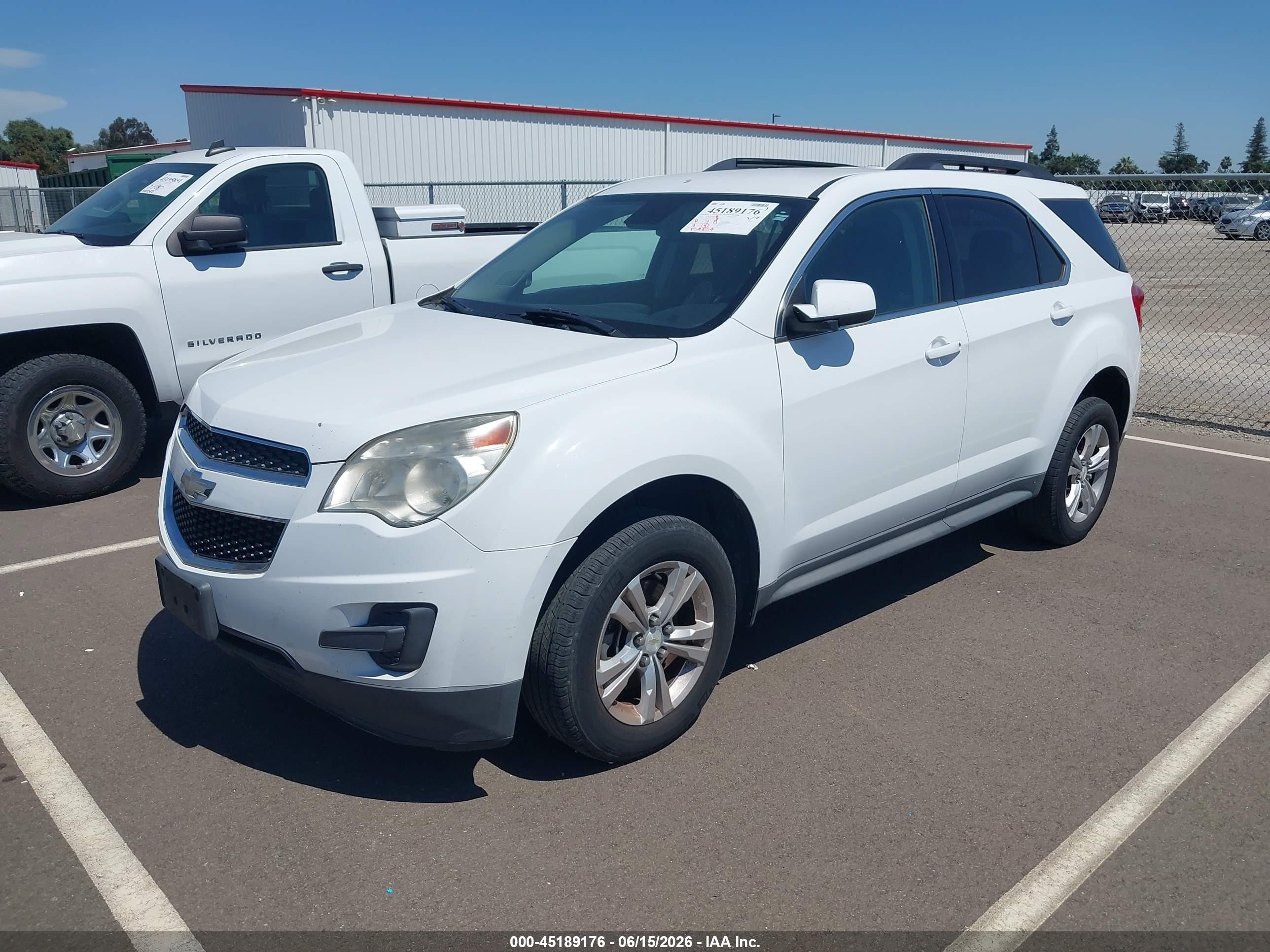 2015 Chevrolet Equinox 1lt White vin: 2GNALBEK5F6118523