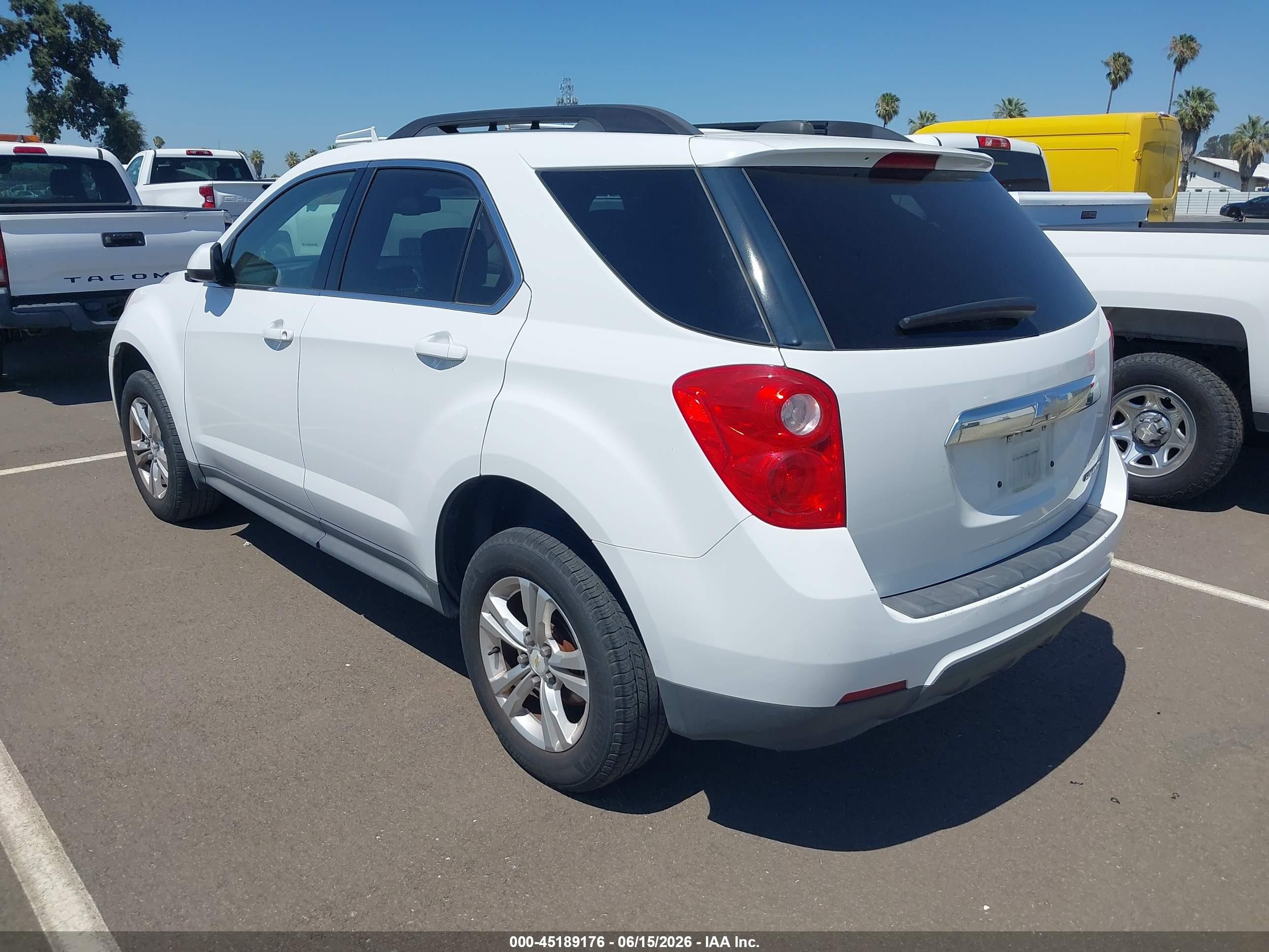 2015 Chevrolet Equinox 1lt White vin: 2GNALBEK5F6118523
