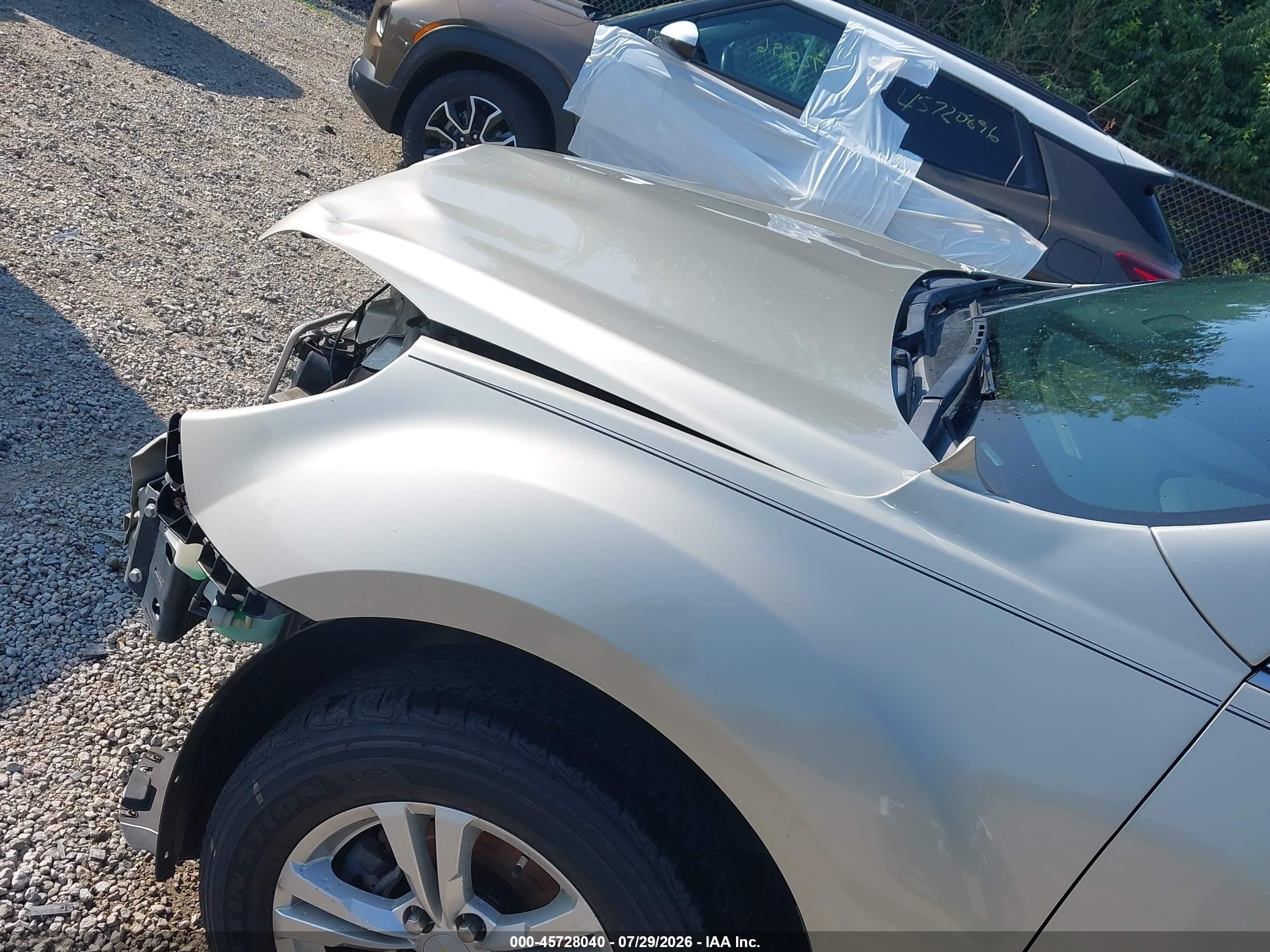 2015 Chevrolet Equinox Lt Beige vin: 2GNALBEK5F6148654