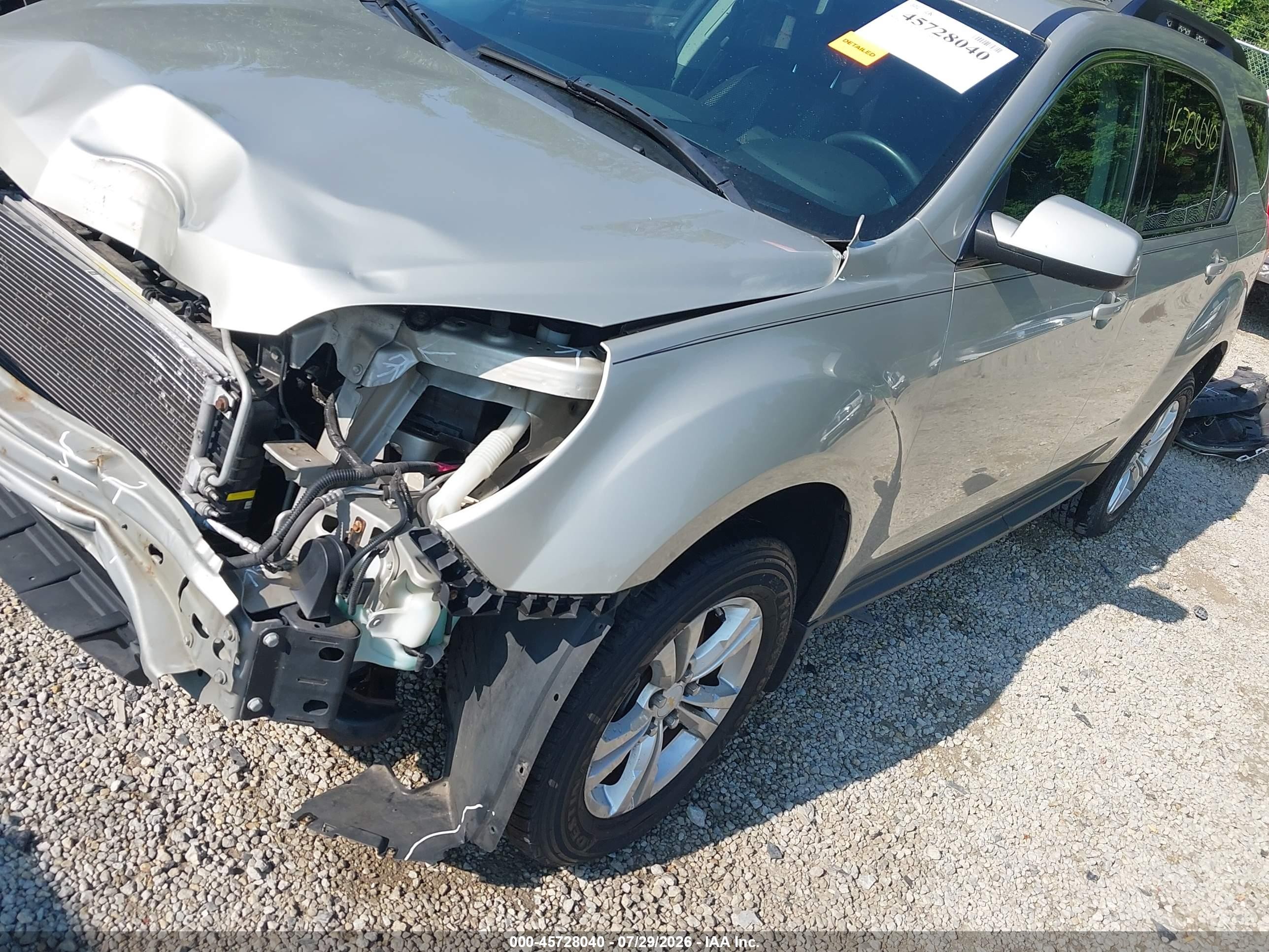 2015 Chevrolet Equinox Lt Beige vin: 2GNALBEK5F6148654