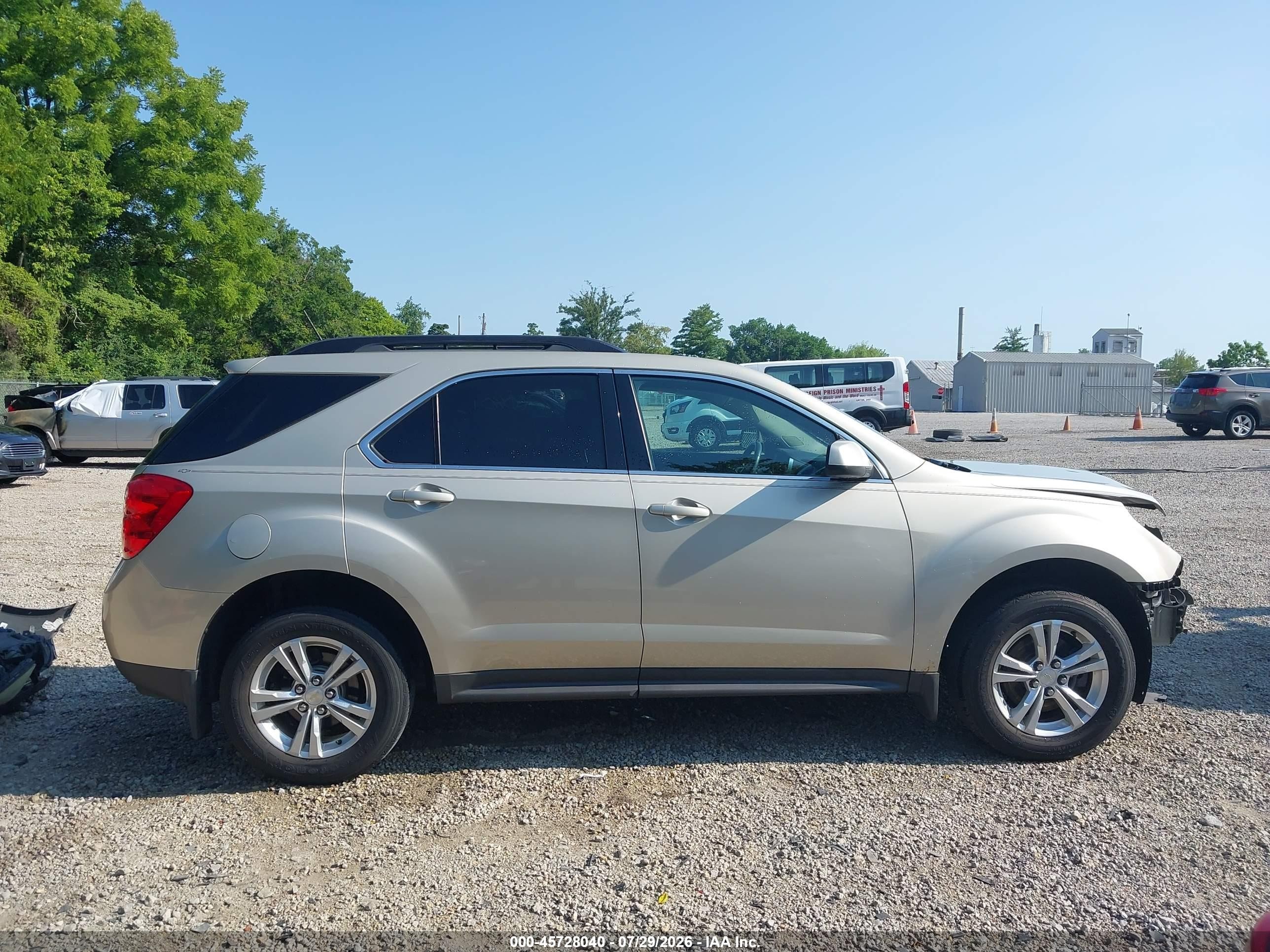 2015 Chevrolet Equinox Lt Beige vin: 2GNALBEK5F6148654