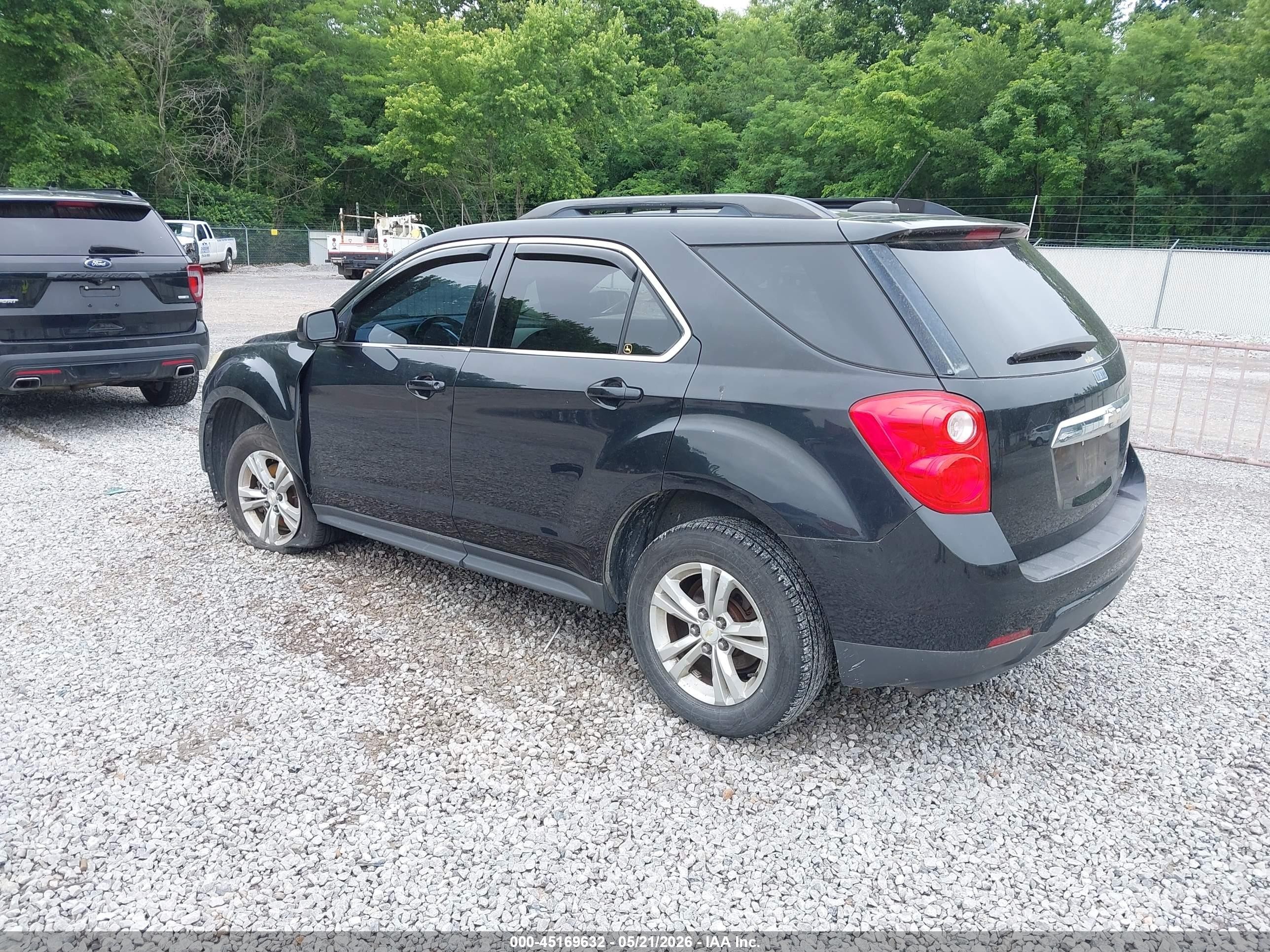 2015 Chevrolet Equinox 1lt Black vin: 2GNALBEK5F6165812
