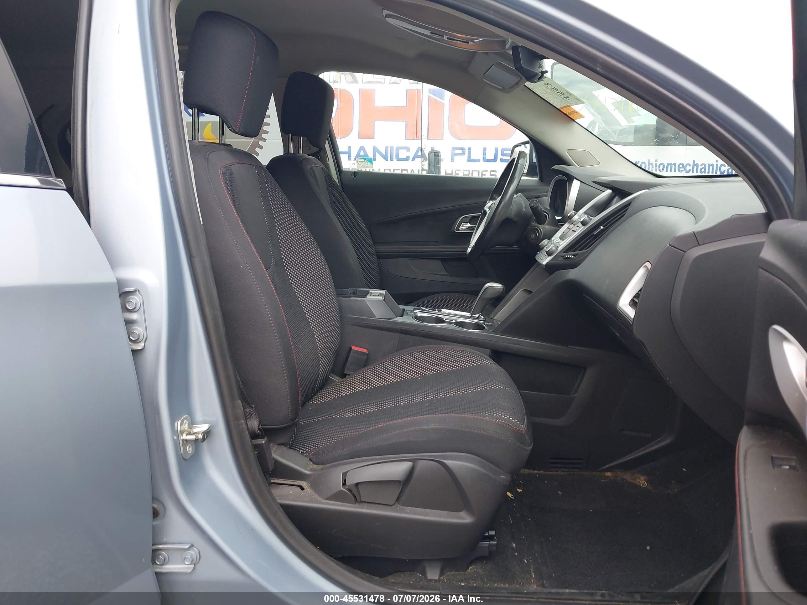 2015 Chevrolet Equinox Lt Blue vin: 2GNALBEK5F6234613