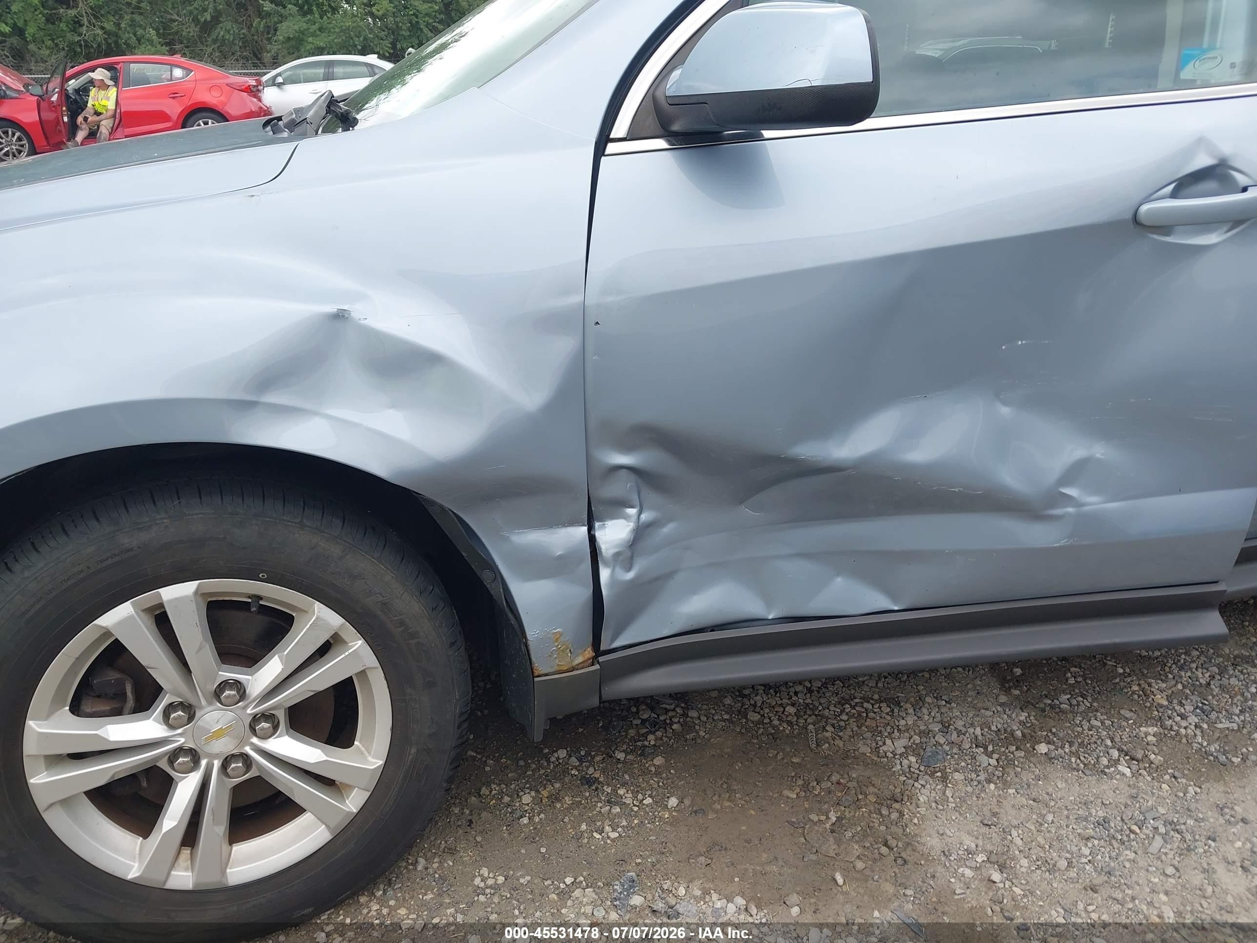 2015 Chevrolet Equinox Lt Blue vin: 2GNALBEK5F6234613