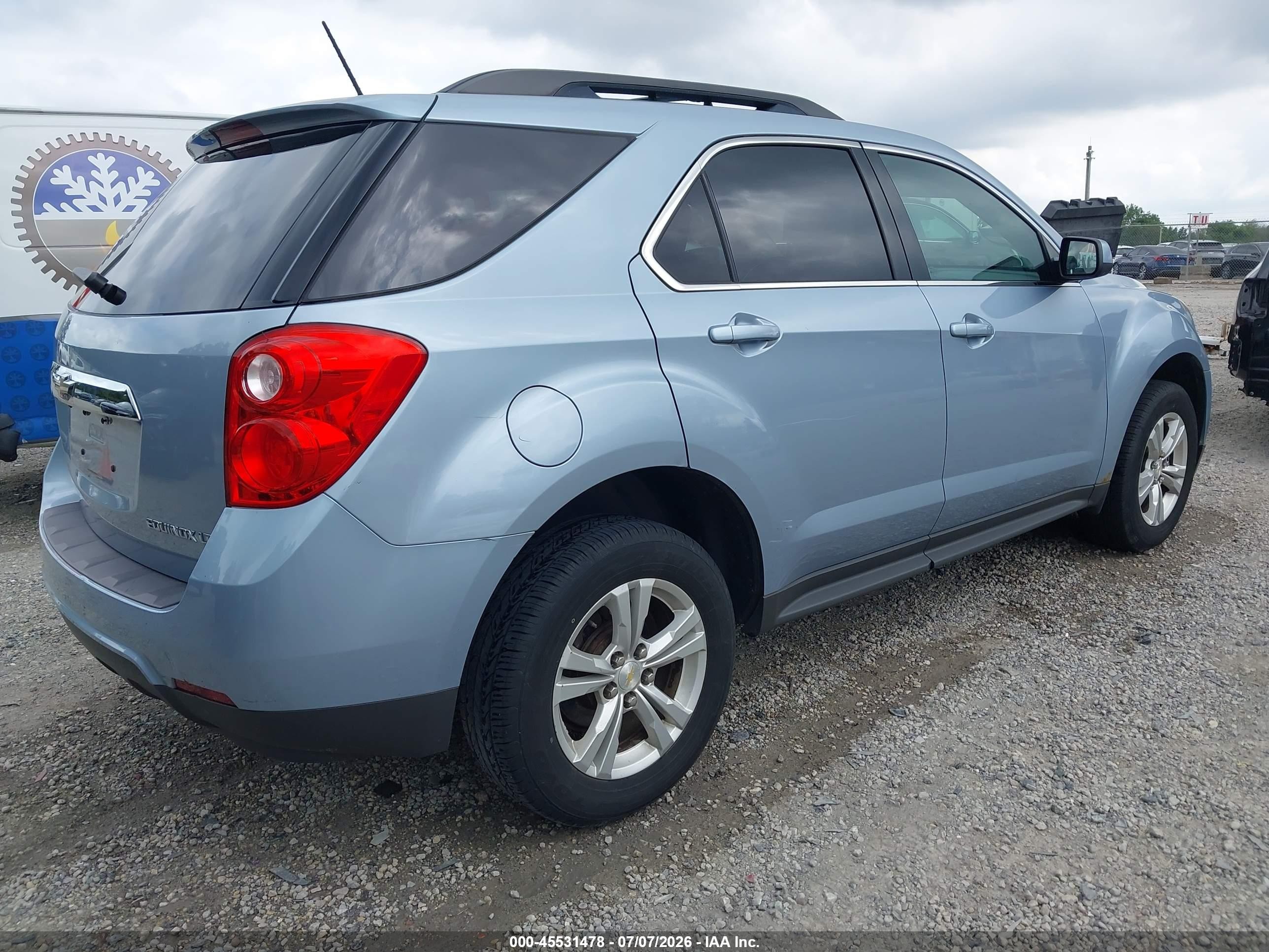 2015 Chevrolet Equinox Lt Blue vin: 2GNALBEK5F6234613
