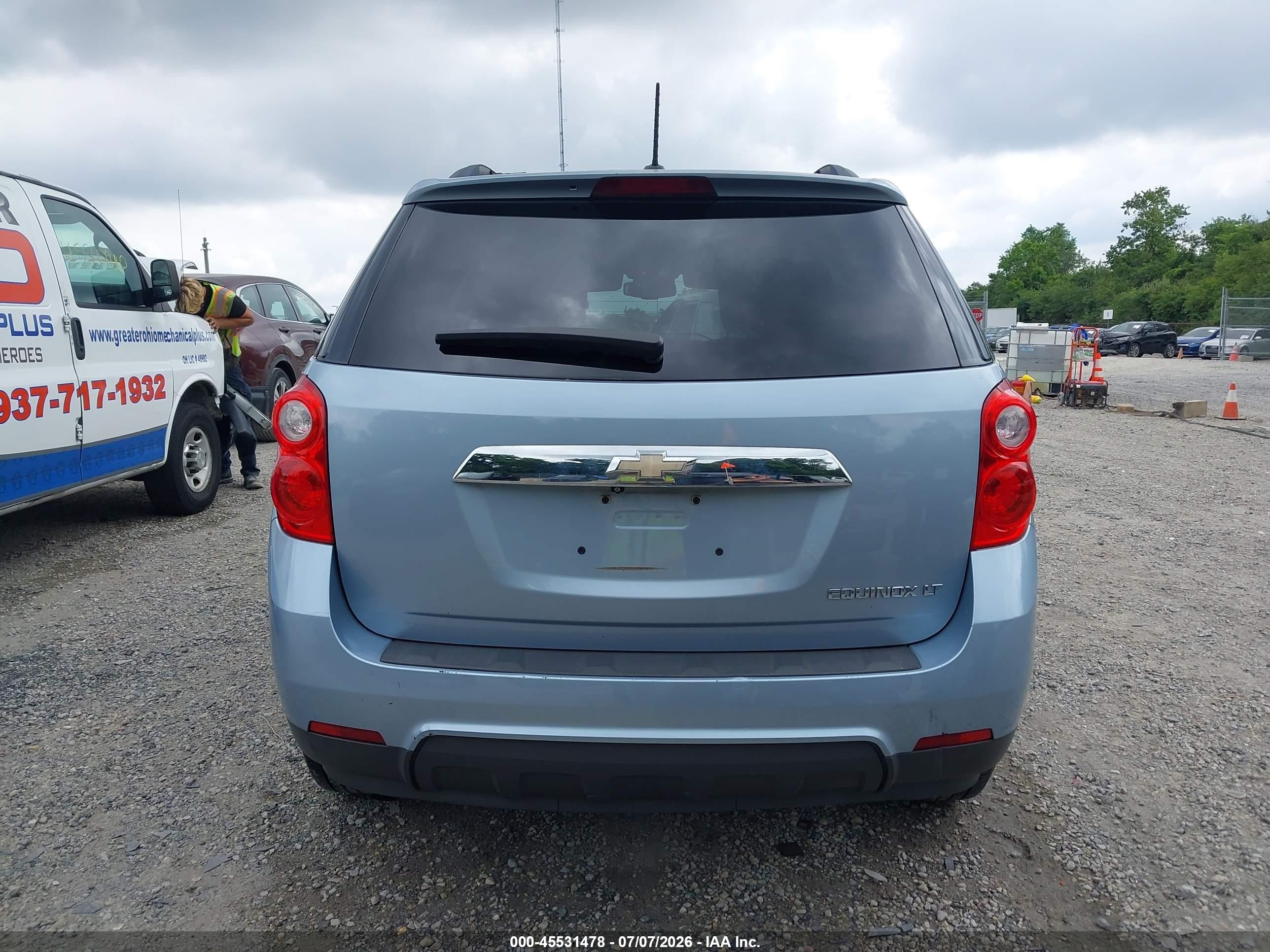 2015 Chevrolet Equinox Lt Blue vin: 2GNALBEK5F6234613