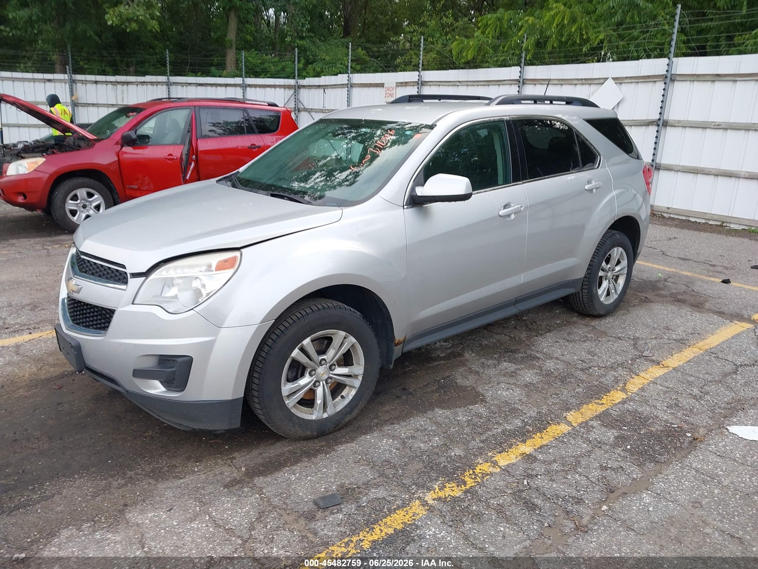 2015 Chevrolet Equinox Lt Silver vin: 2GNALBEK5F6272326