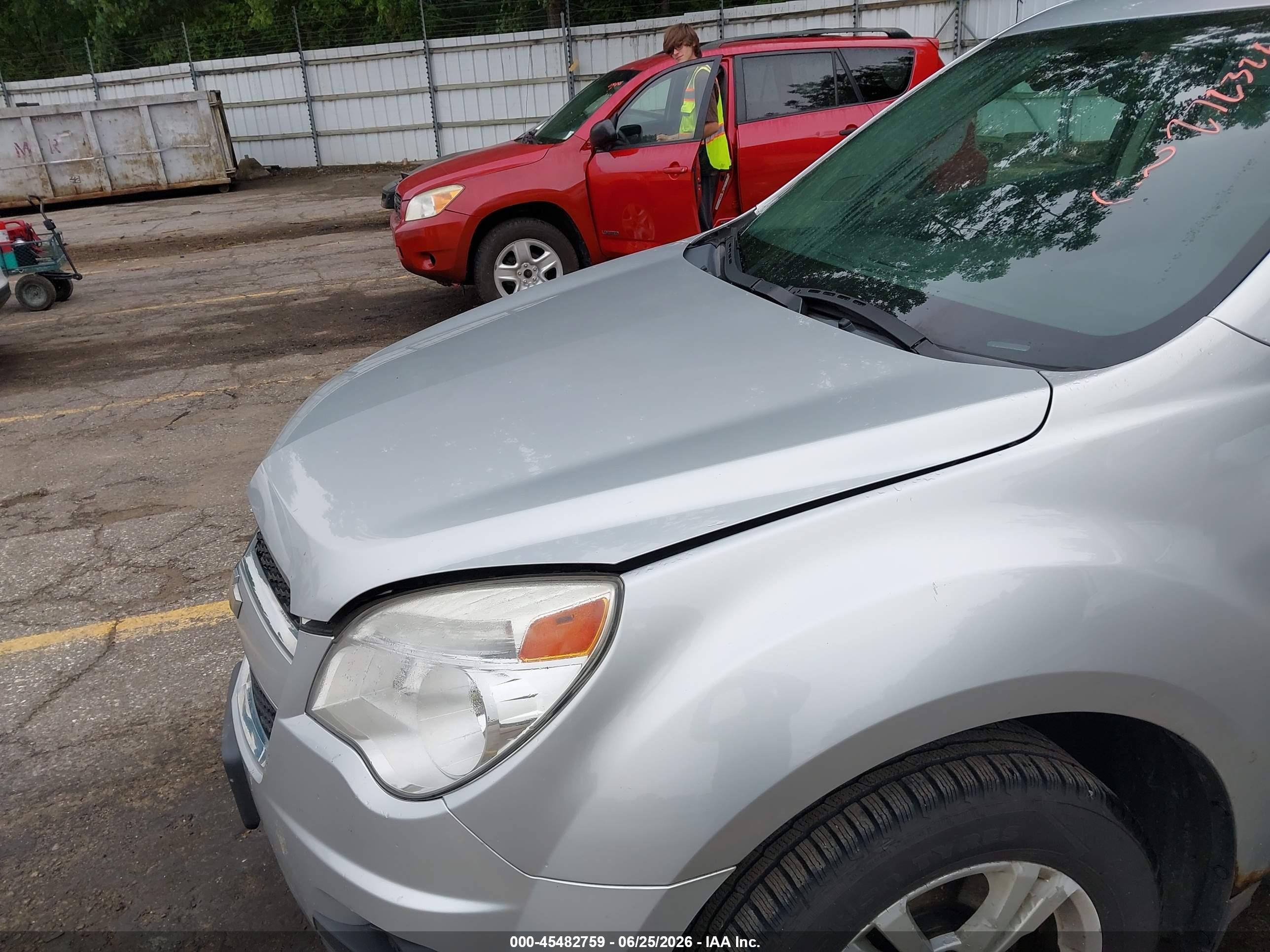 2015 Chevrolet Equinox Lt Silver vin: 2GNALBEK5F6272326