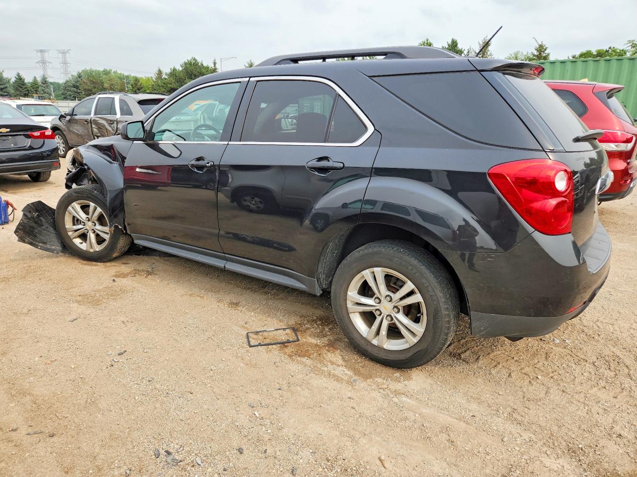 2015 Chevrolet Equinox Lt Black vin: 2GNALBEK5F6293676