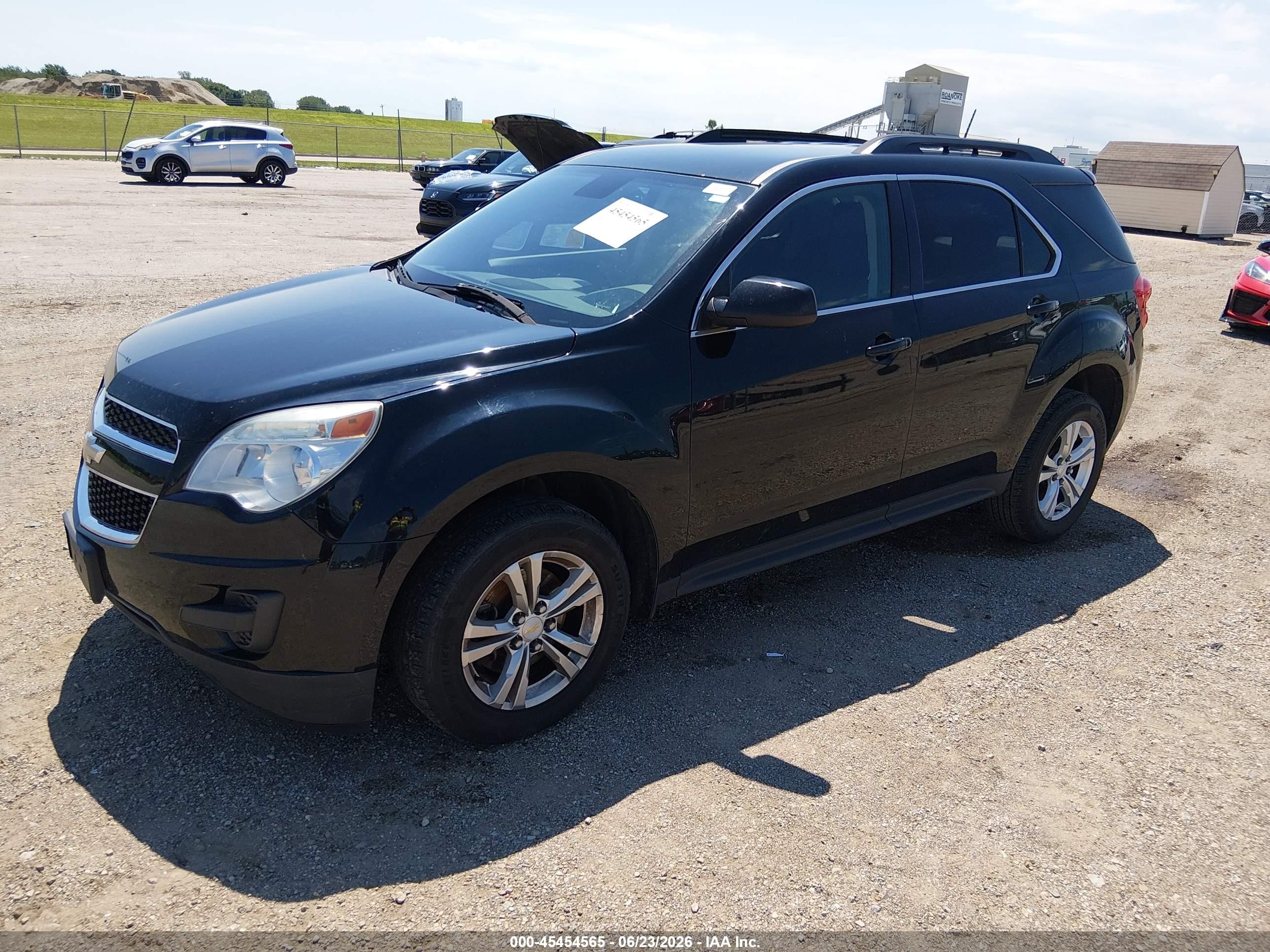 2015 Chevrolet Equinox Lt Black vin: 2GNALBEK5F6300030