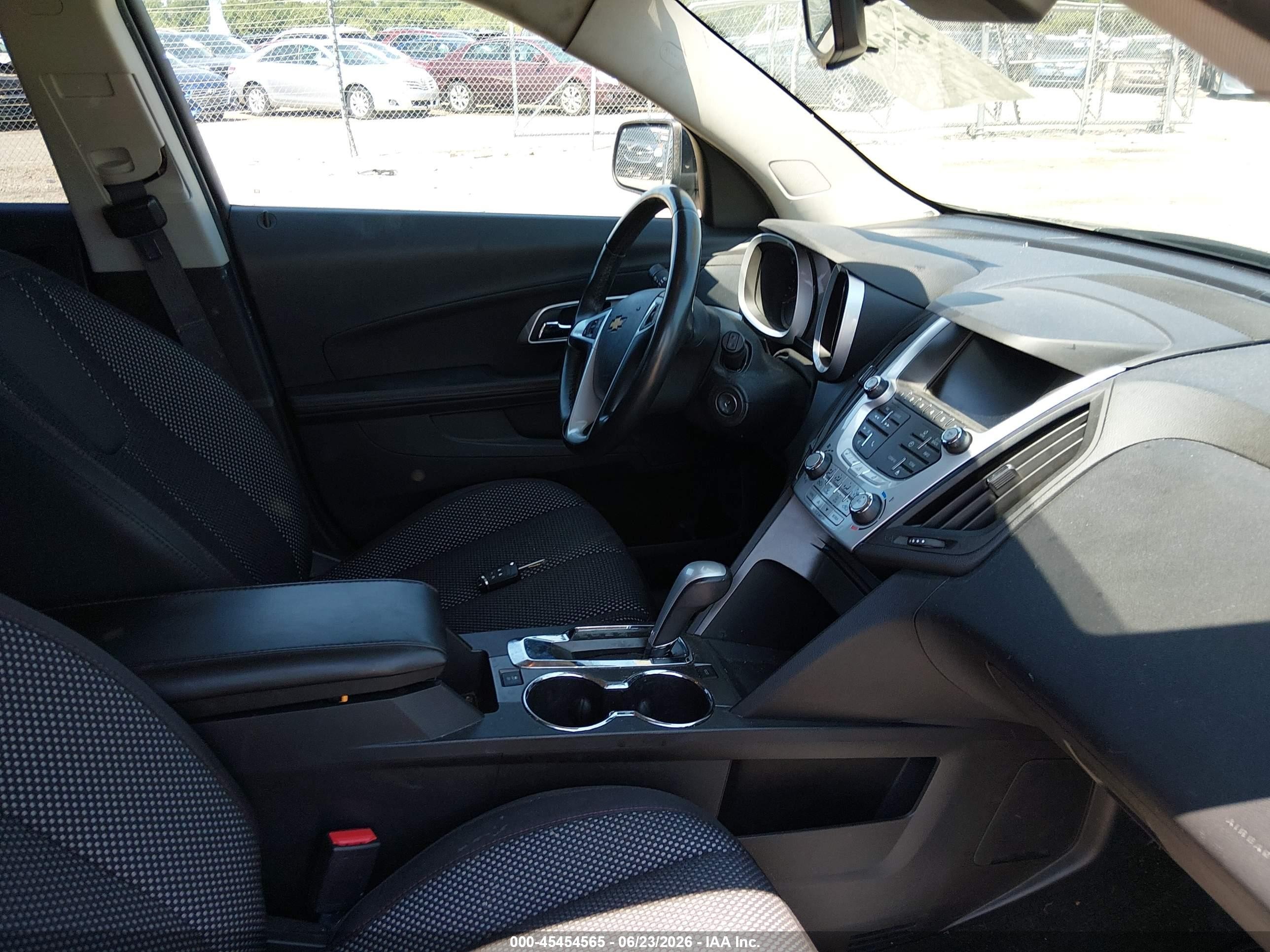 2015 Chevrolet Equinox Lt Black vin: 2GNALBEK5F6300030