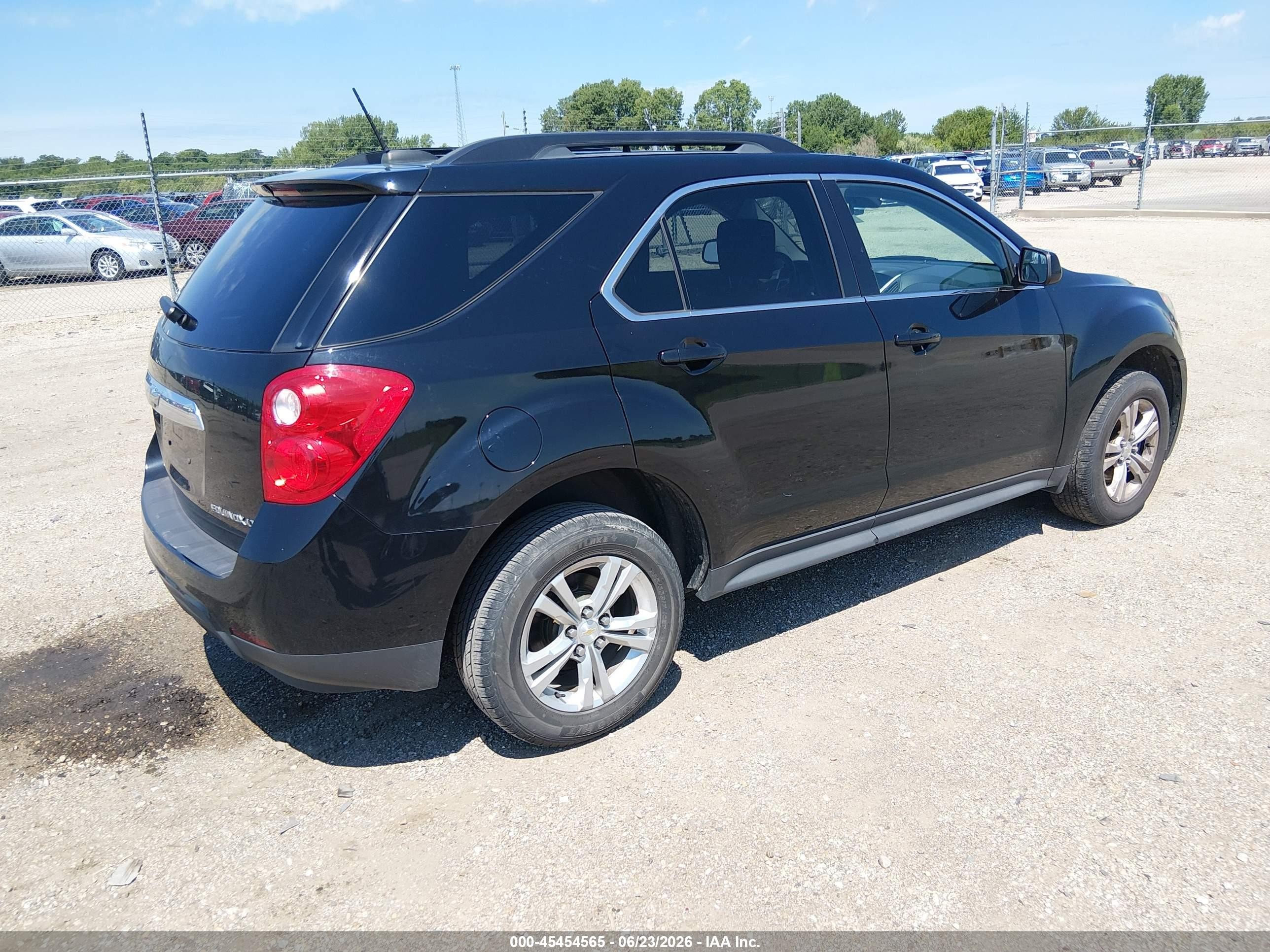 2015 Chevrolet Equinox Lt Black vin: 2GNALBEK5F6300030
