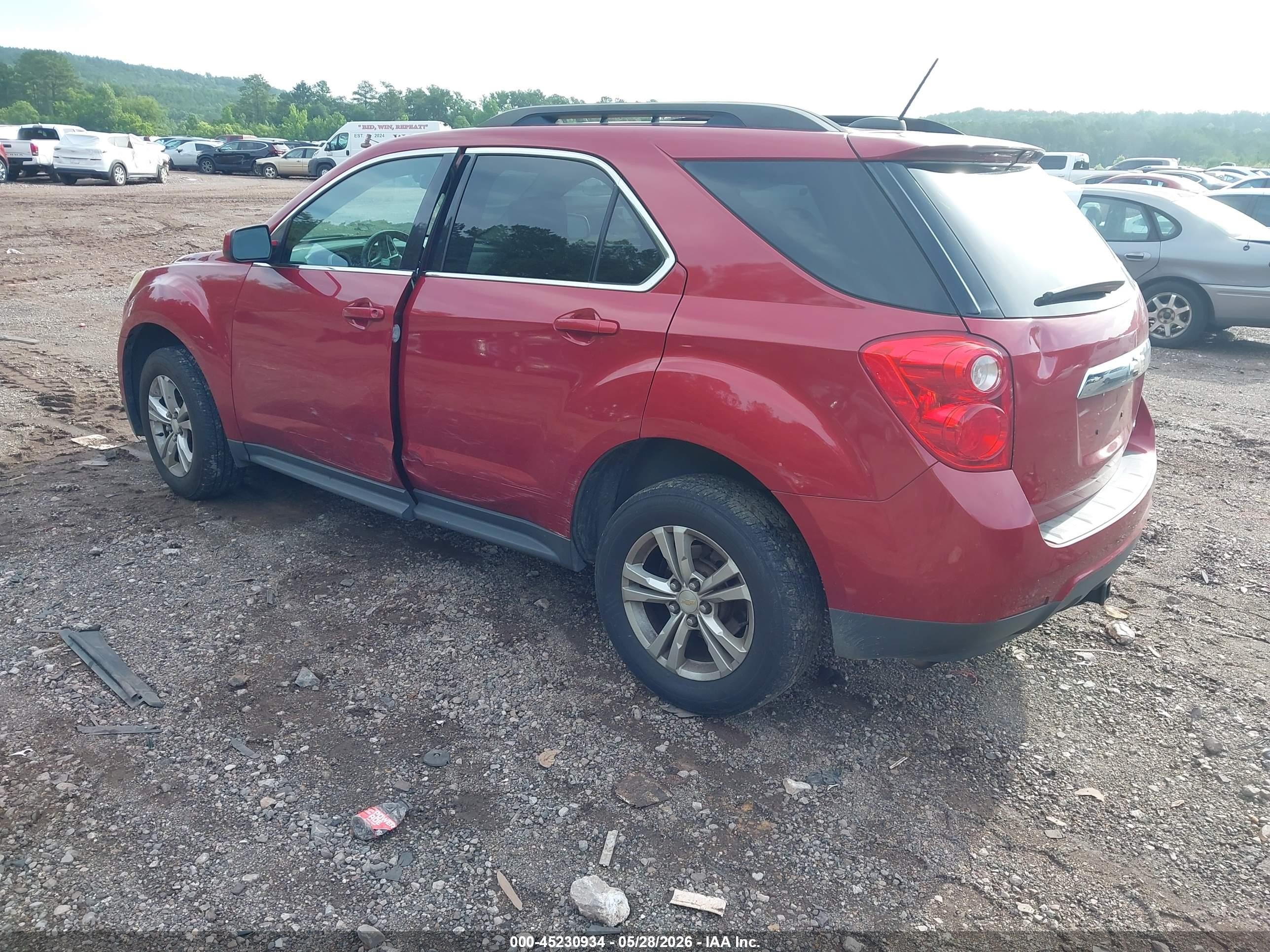 2015 Chevrolet Equinox 1lt Red vin: 2GNALBEK5F6369056