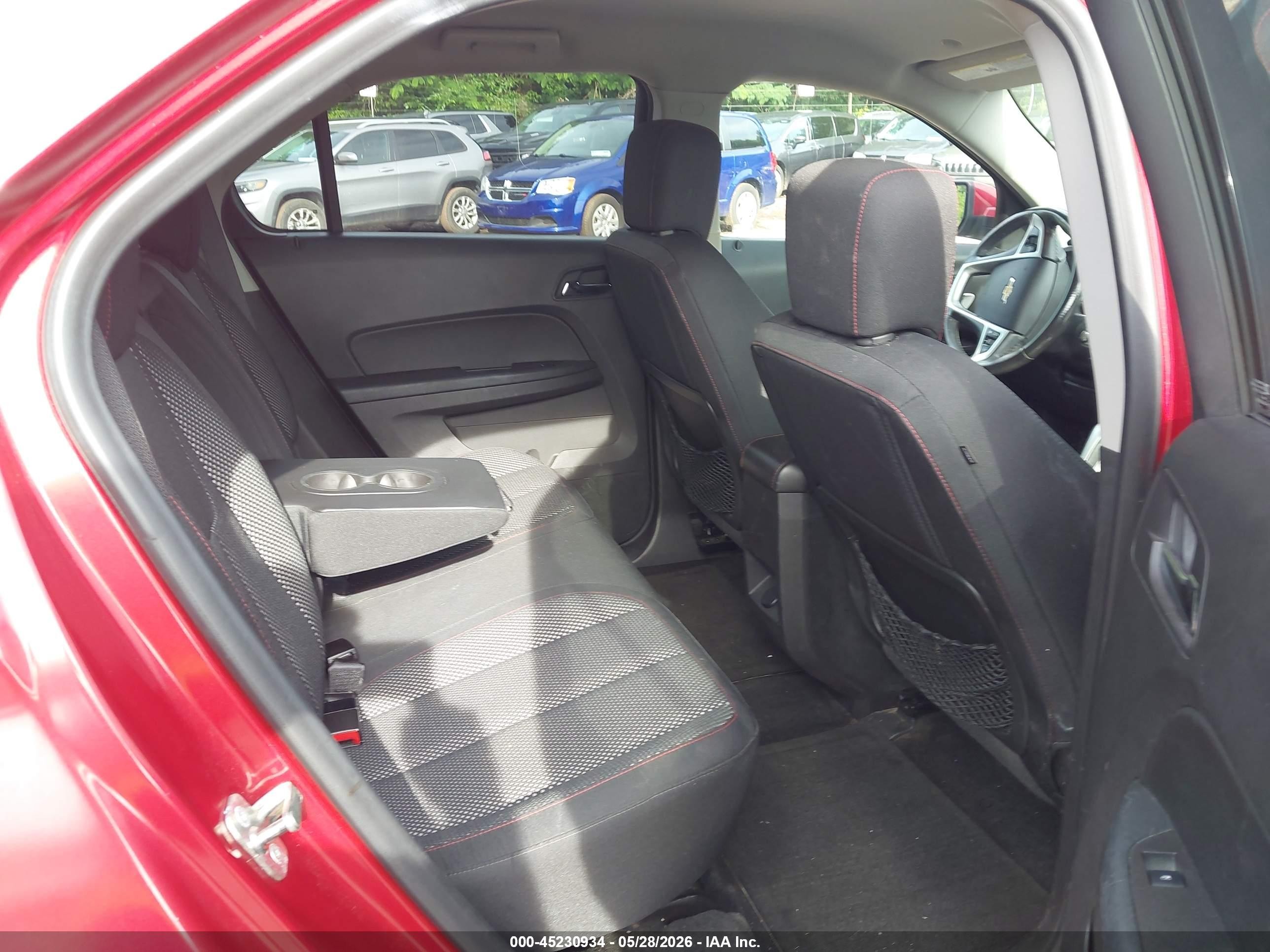 2015 Chevrolet Equinox 1lt Red vin: 2GNALBEK5F6369056
