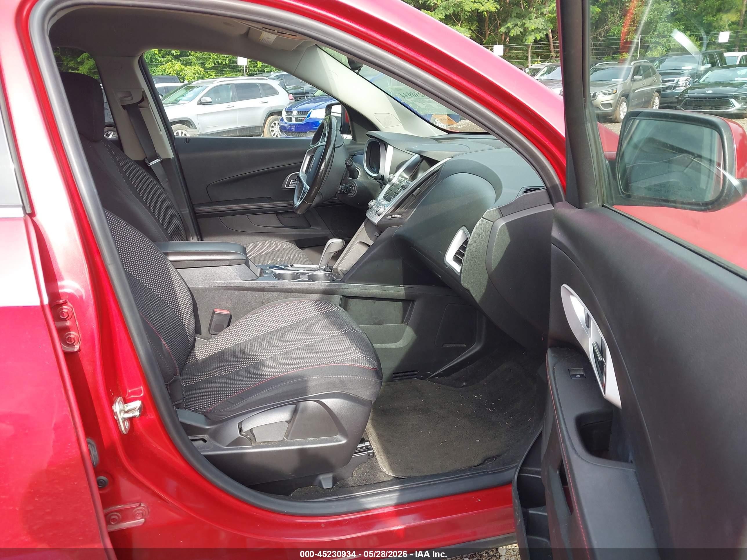2015 Chevrolet Equinox 1lt Red vin: 2GNALBEK5F6369056