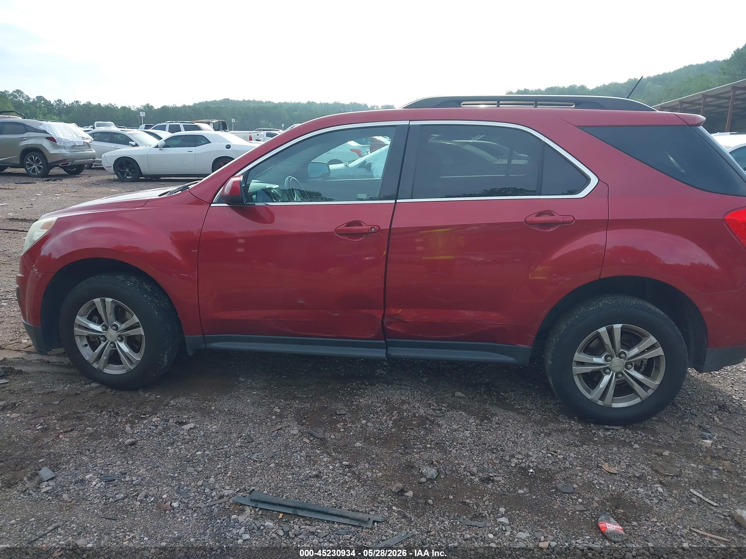 2015 Chevrolet Equinox 1lt Red vin: 2GNALBEK5F6369056
