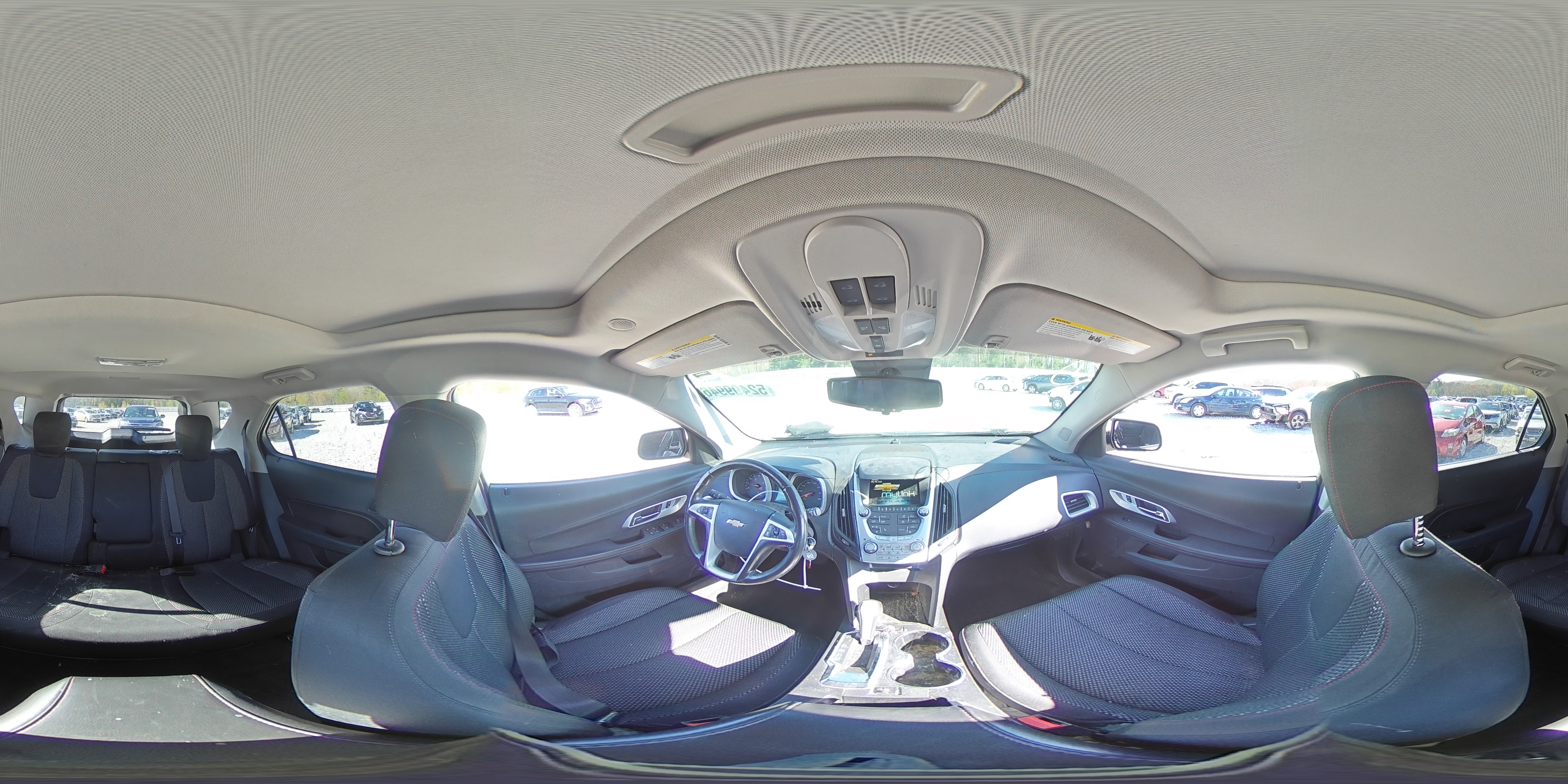 2015 Chevrolet Equinox Lt Black vin: 2GNALBEK5F6396497