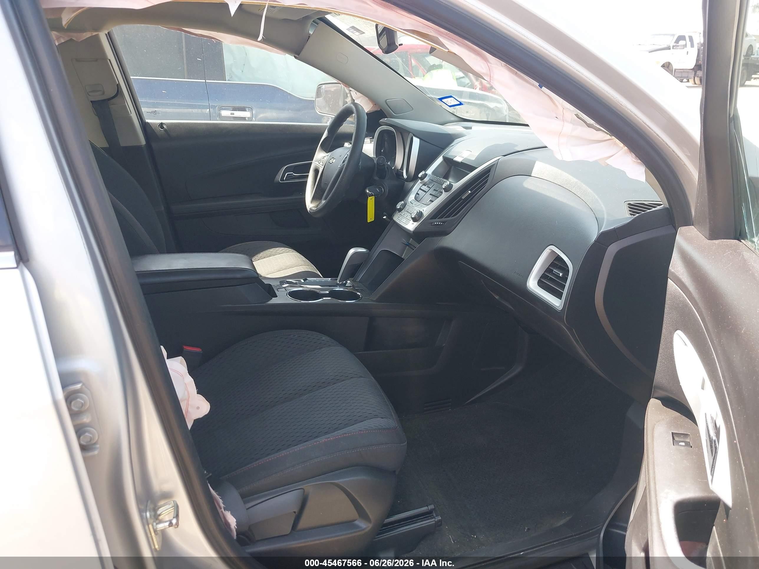 2012 Chevrolet Equinox Ls Silver vin: 2GNALBEK6C1116854