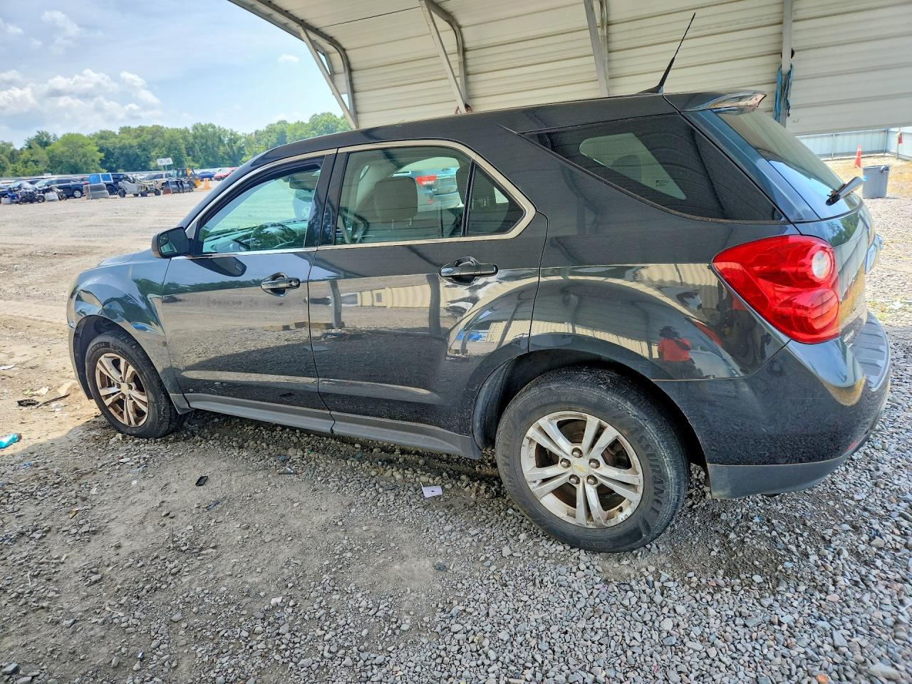 2012 Chevrolet Equinox Ls Gray vin: 2GNALBEK6C1223838