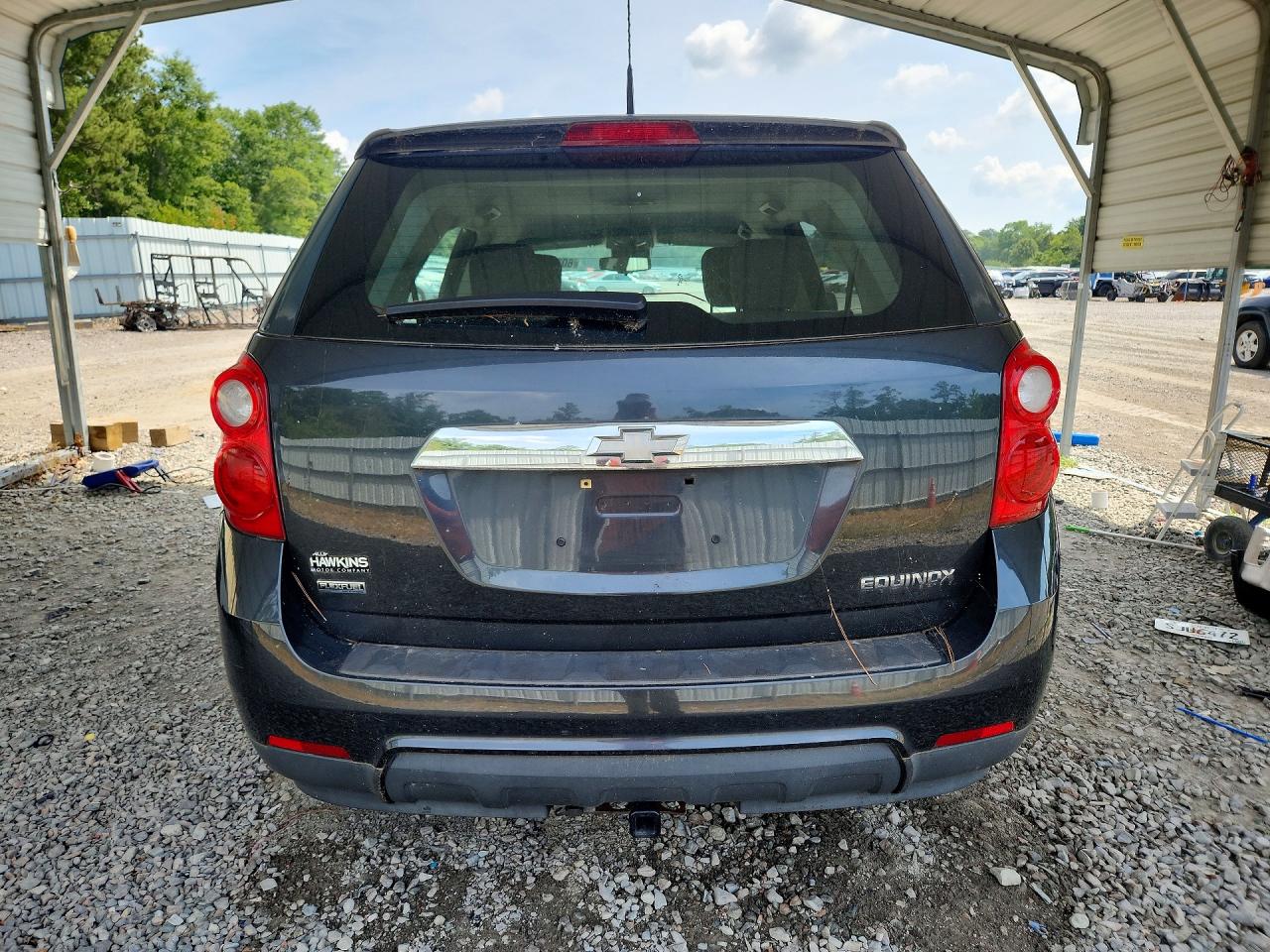 2012 Chevrolet Equinox Ls Gray vin: 2GNALBEK6C1223838
