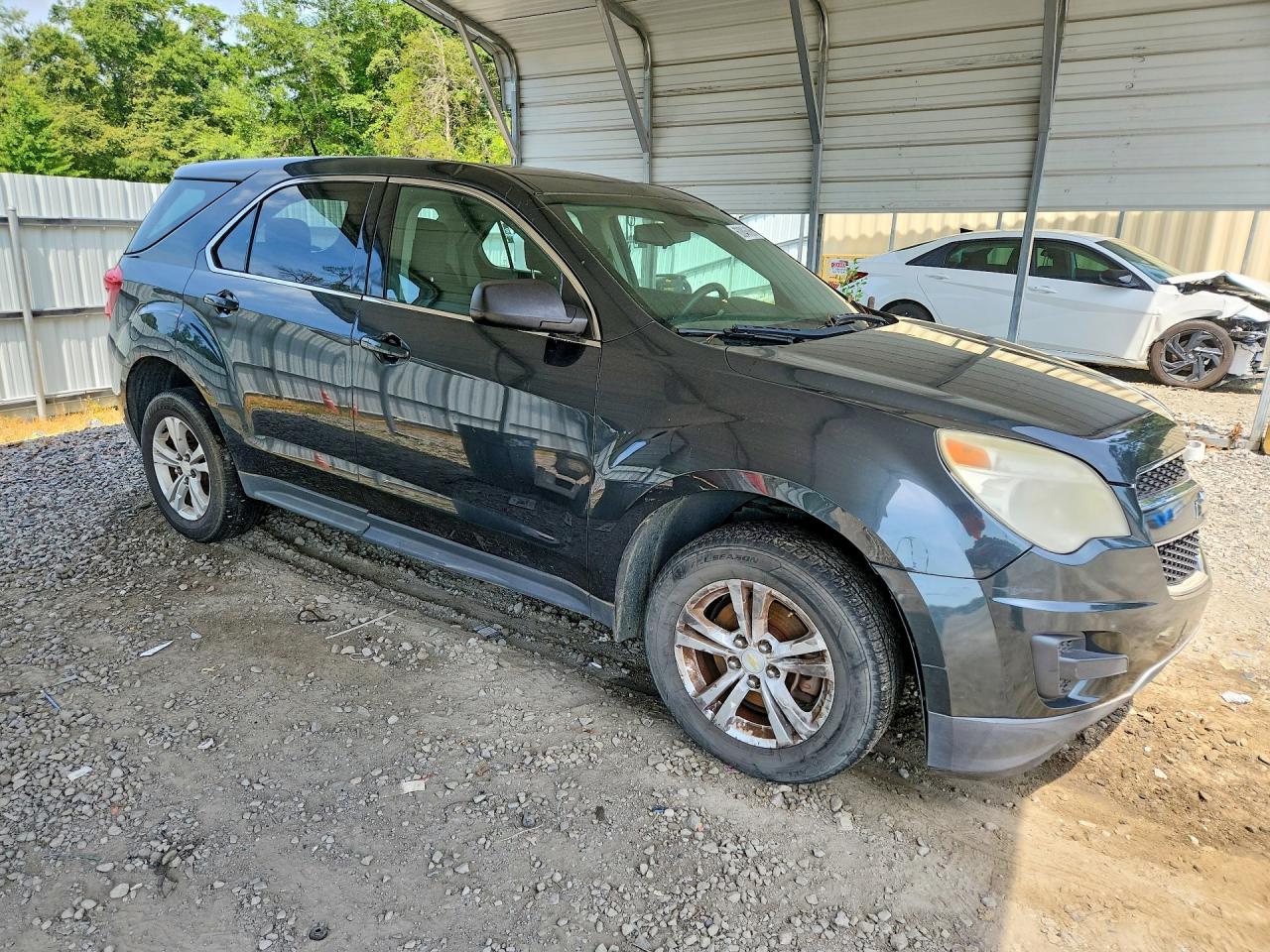 2012 Chevrolet Equinox Ls Gray vin: 2GNALBEK6C1223838