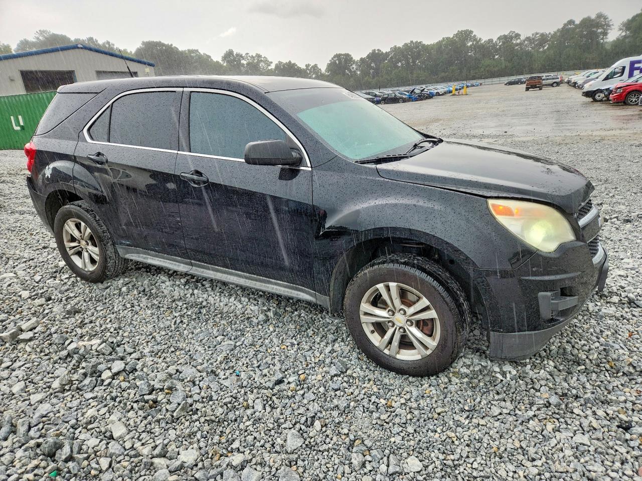 2012 Chevrolet Equinox Ls Black vin: 2GNALBEK6C1338343