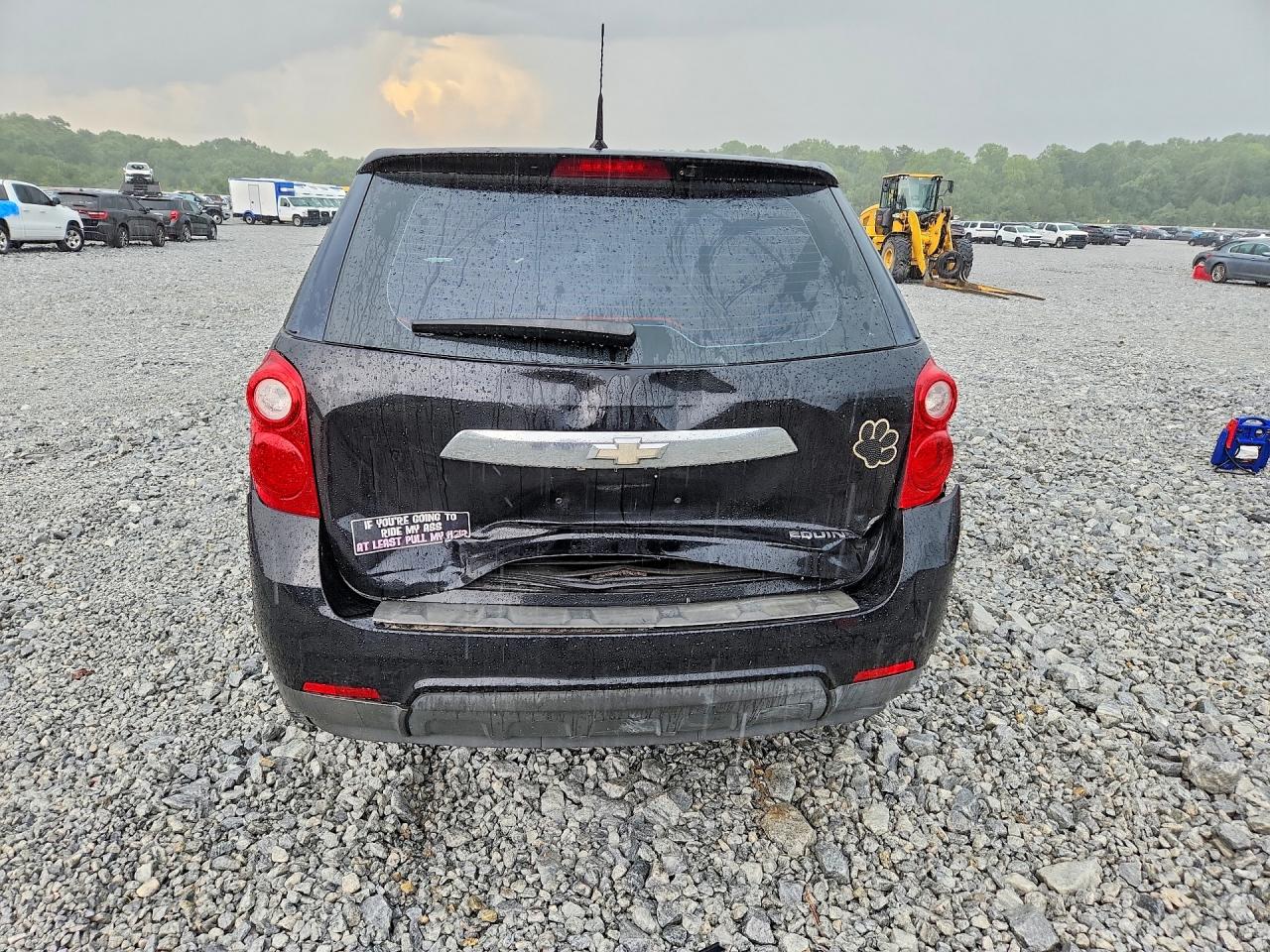 2012 Chevrolet Equinox Ls Black vin: 2GNALBEK6C1338343