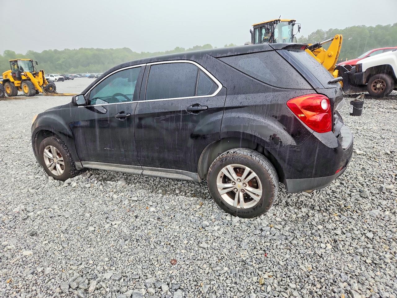 2012 Chevrolet Equinox Ls Black vin: 2GNALBEK6C1338343