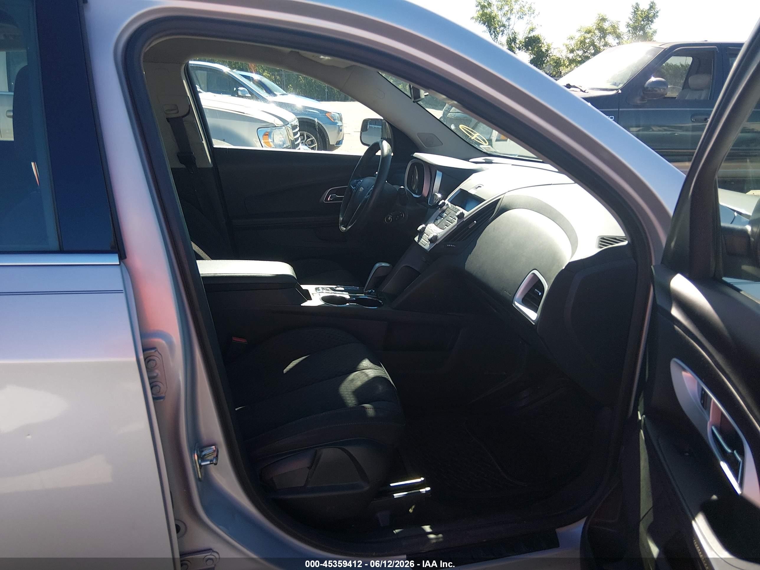2012 Chevrolet Equinox Ls Gray vin: 2GNALBEK6C6224684