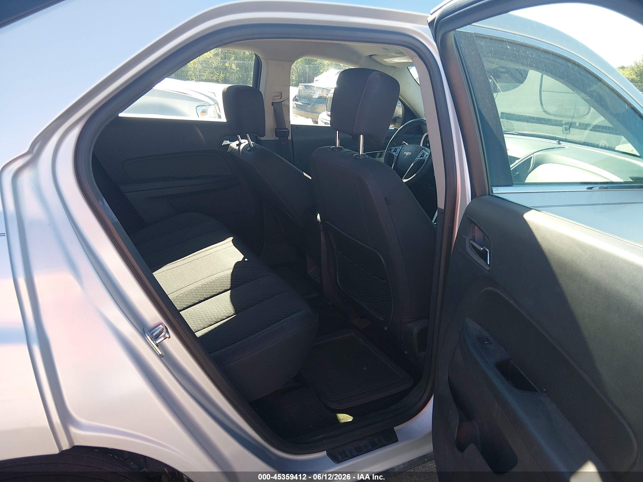 2012 Chevrolet Equinox Ls Gray vin: 2GNALBEK6C6224684