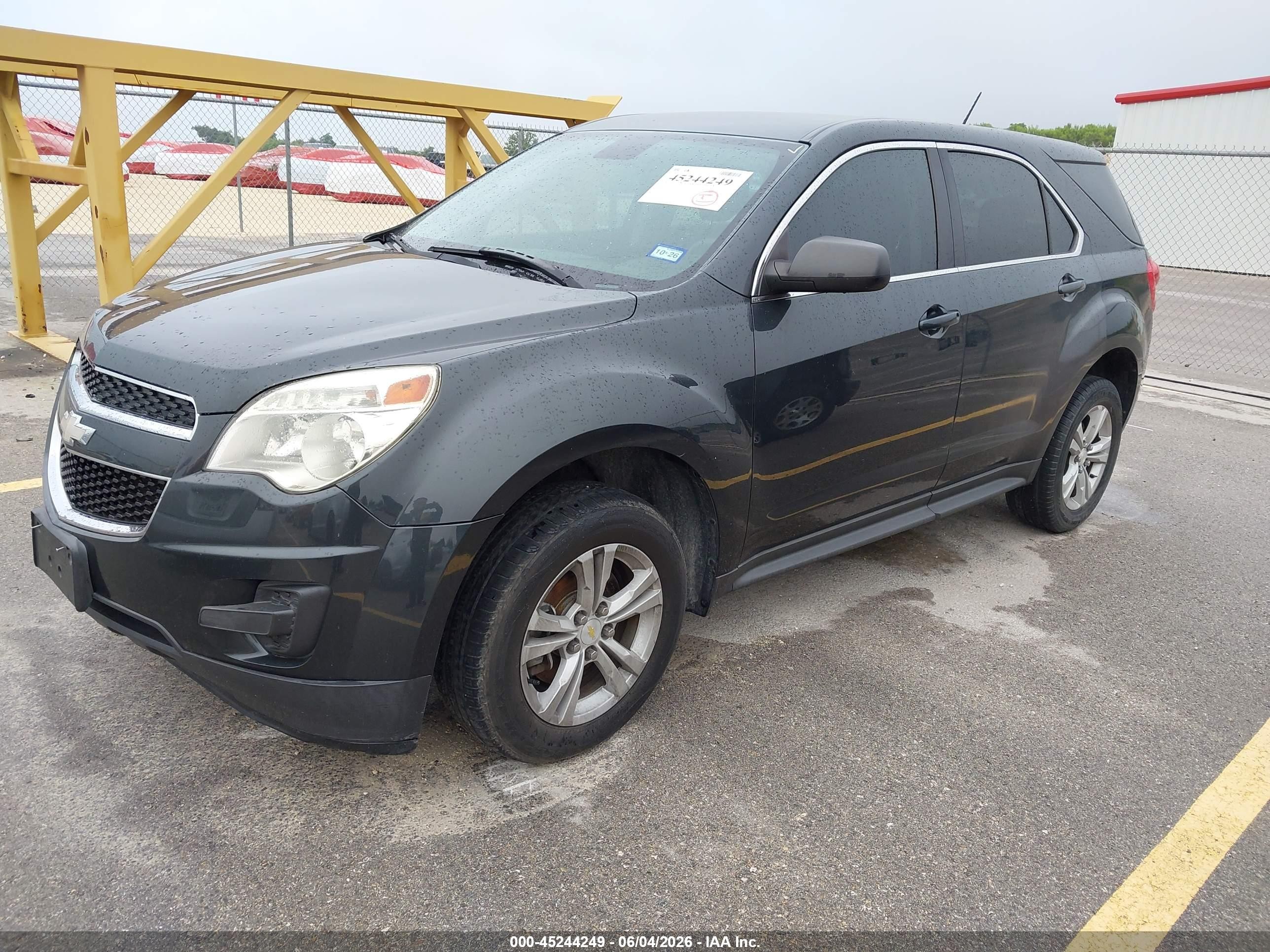 2013 Chevrolet Equinox Ls Gray vin: 2GNALBEK6D1125622