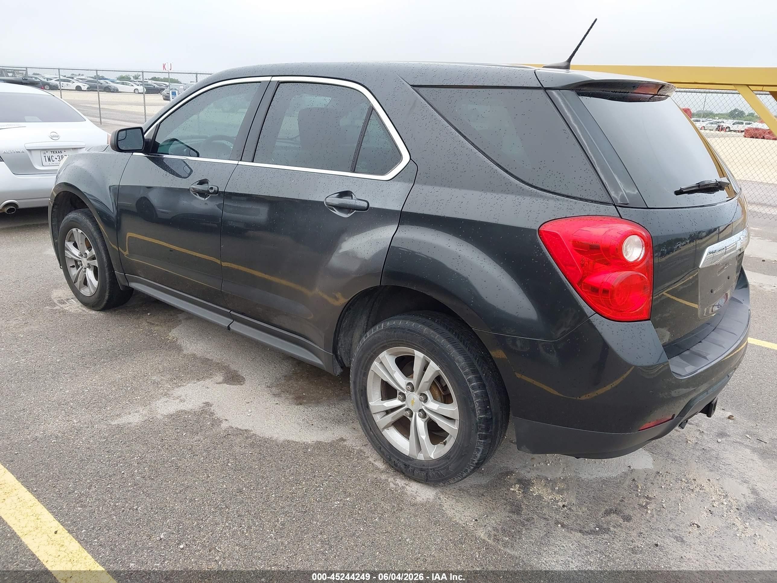 2013 Chevrolet Equinox Ls Gray vin: 2GNALBEK6D1125622