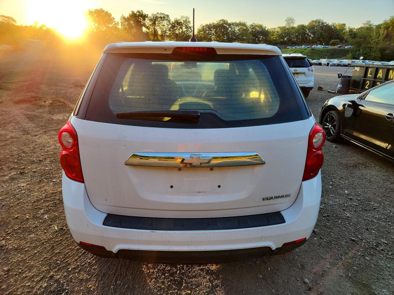 2013 Chevrolet Equinox Ls Белый vin: 2GNALBEK6D1149239