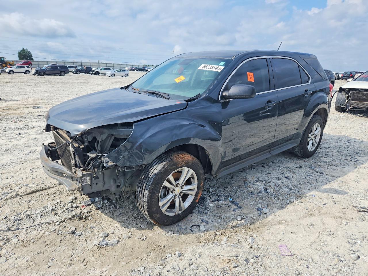 2013 Chevrolet Equinox Ls Gray vin: 2GNALBEK6D1176845