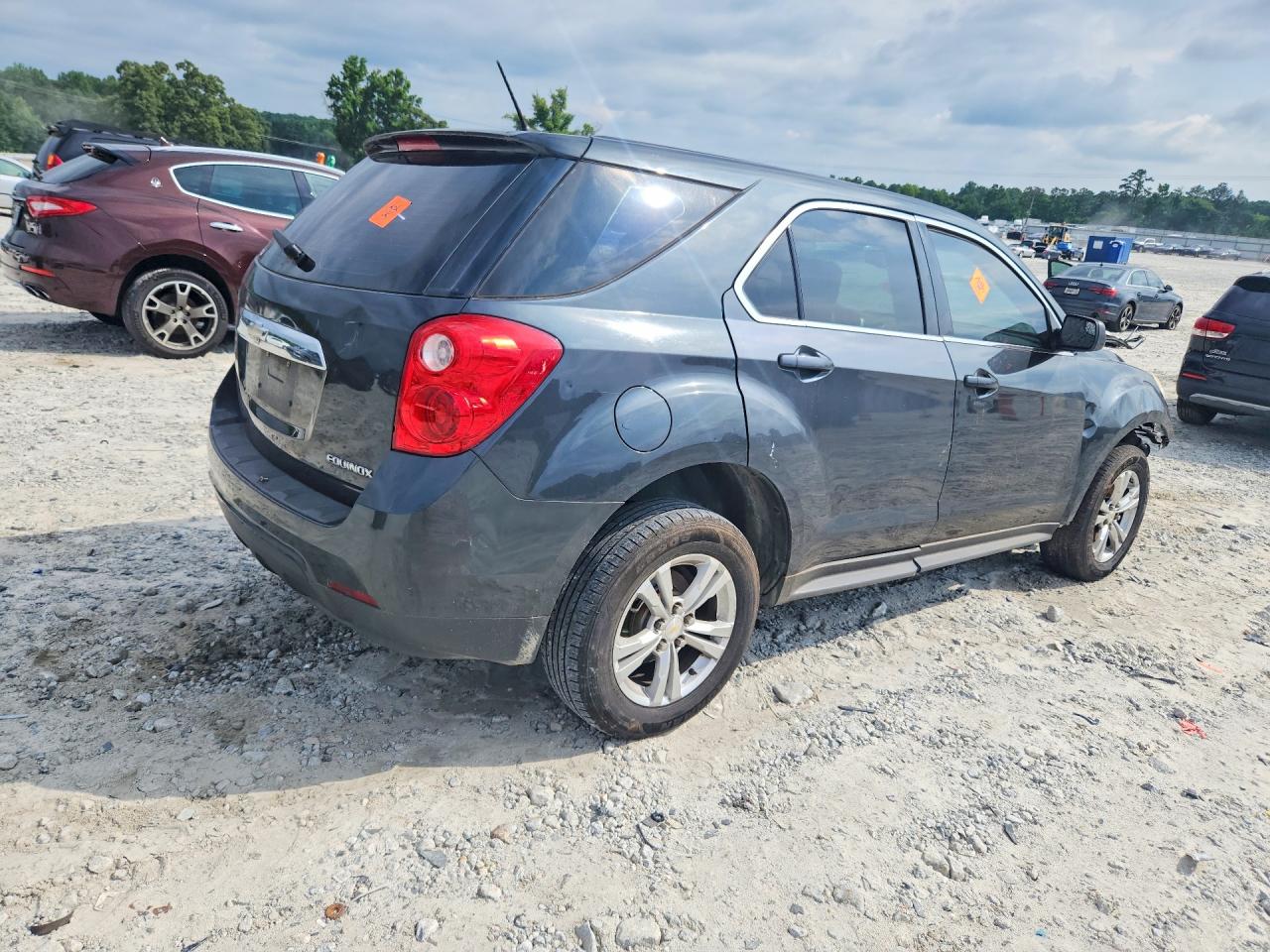 2013 Chevrolet Equinox Ls Серый vin: 2GNALBEK6D1176845