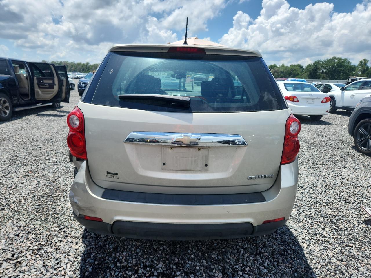 2013 Chevrolet Equinox Ls Желто-коричневый vin: 2GNALBEK6D6213444