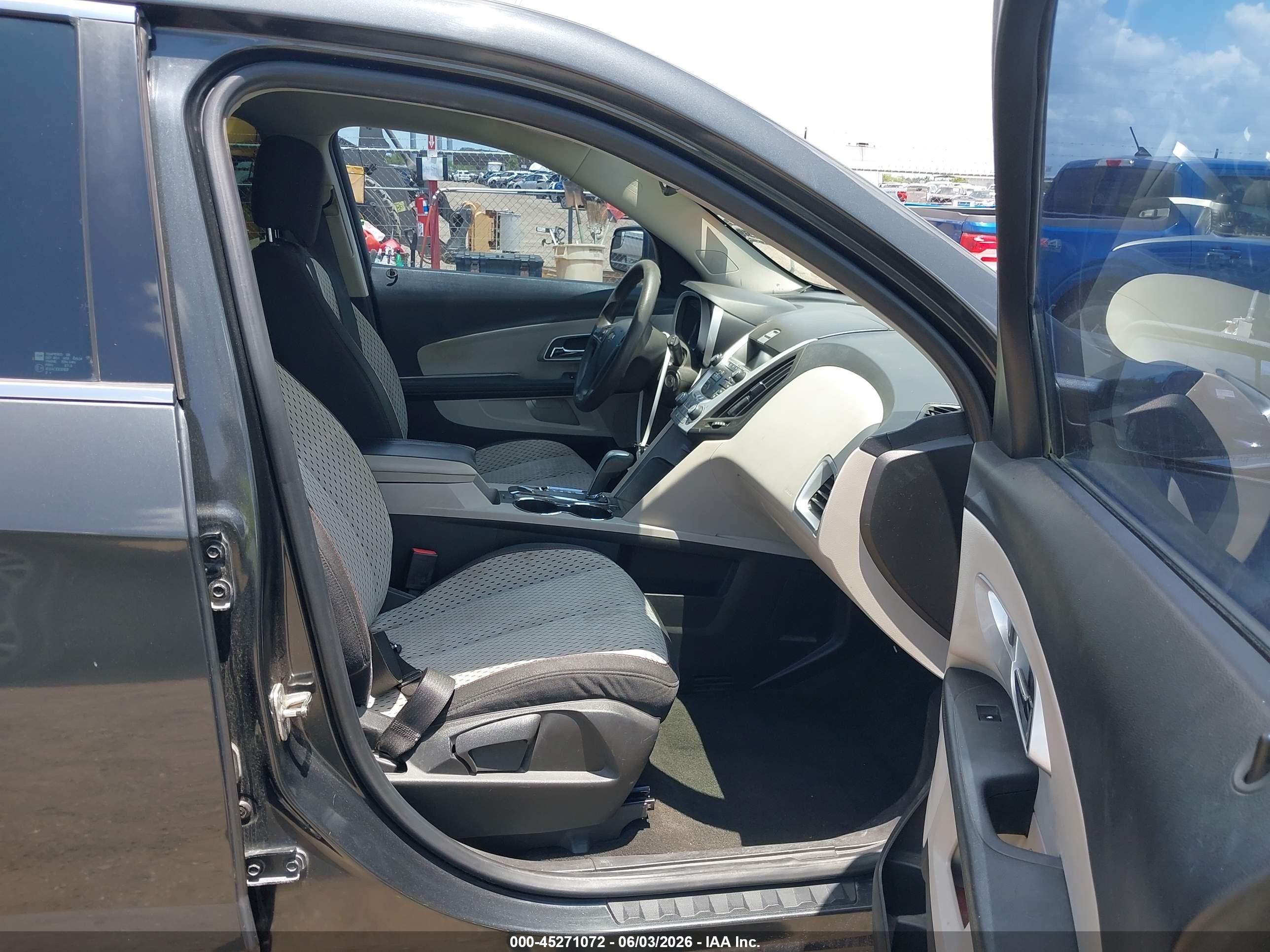 2013 Chevrolet Equinox Ls Gray vin: 2GNALBEK6D6236397