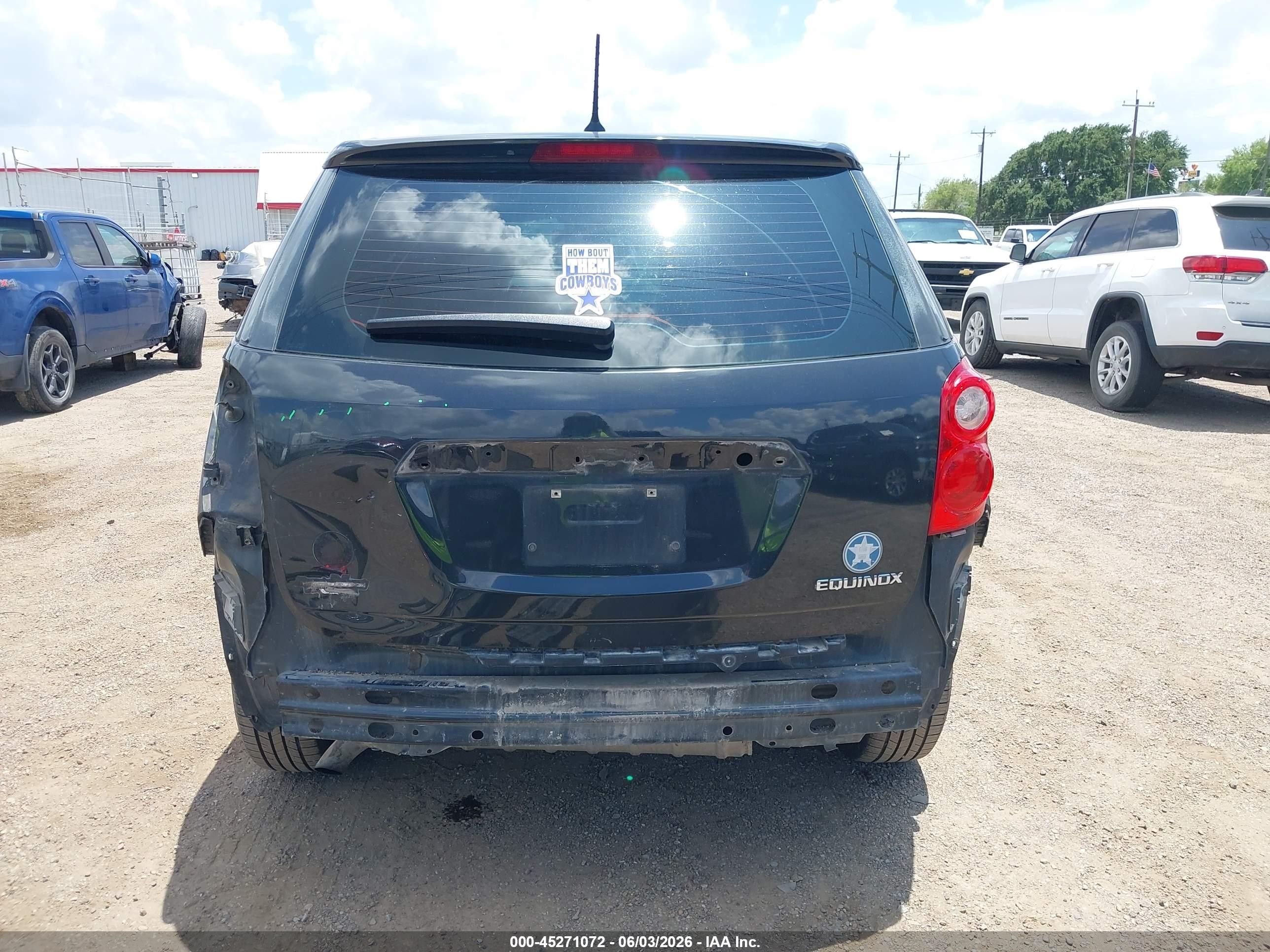 2013 Chevrolet Equinox Ls Gray vin: 2GNALBEK6D6236397