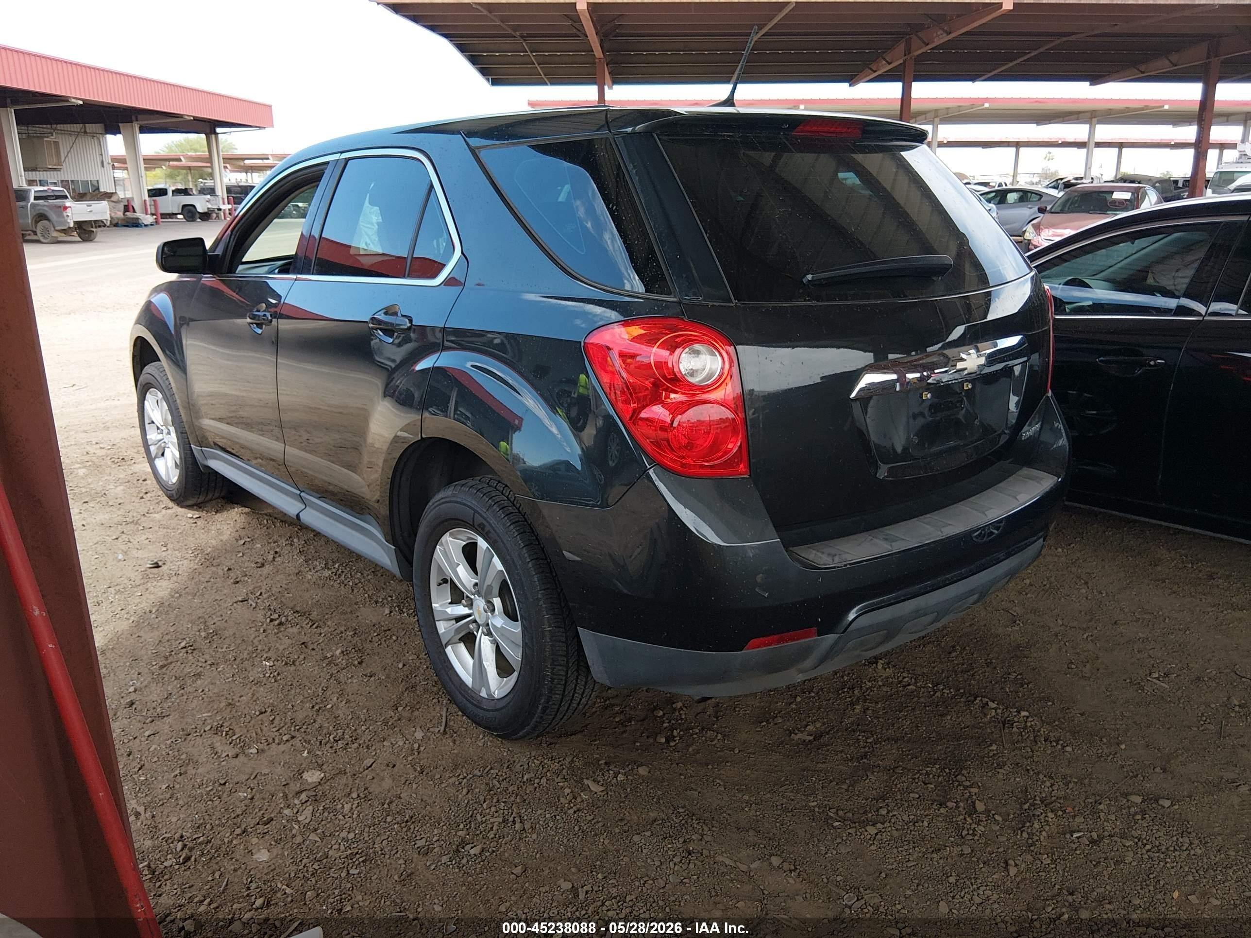 2013 Chevrolet Equinox Ls Gray vin: 2GNALBEK6D6308716