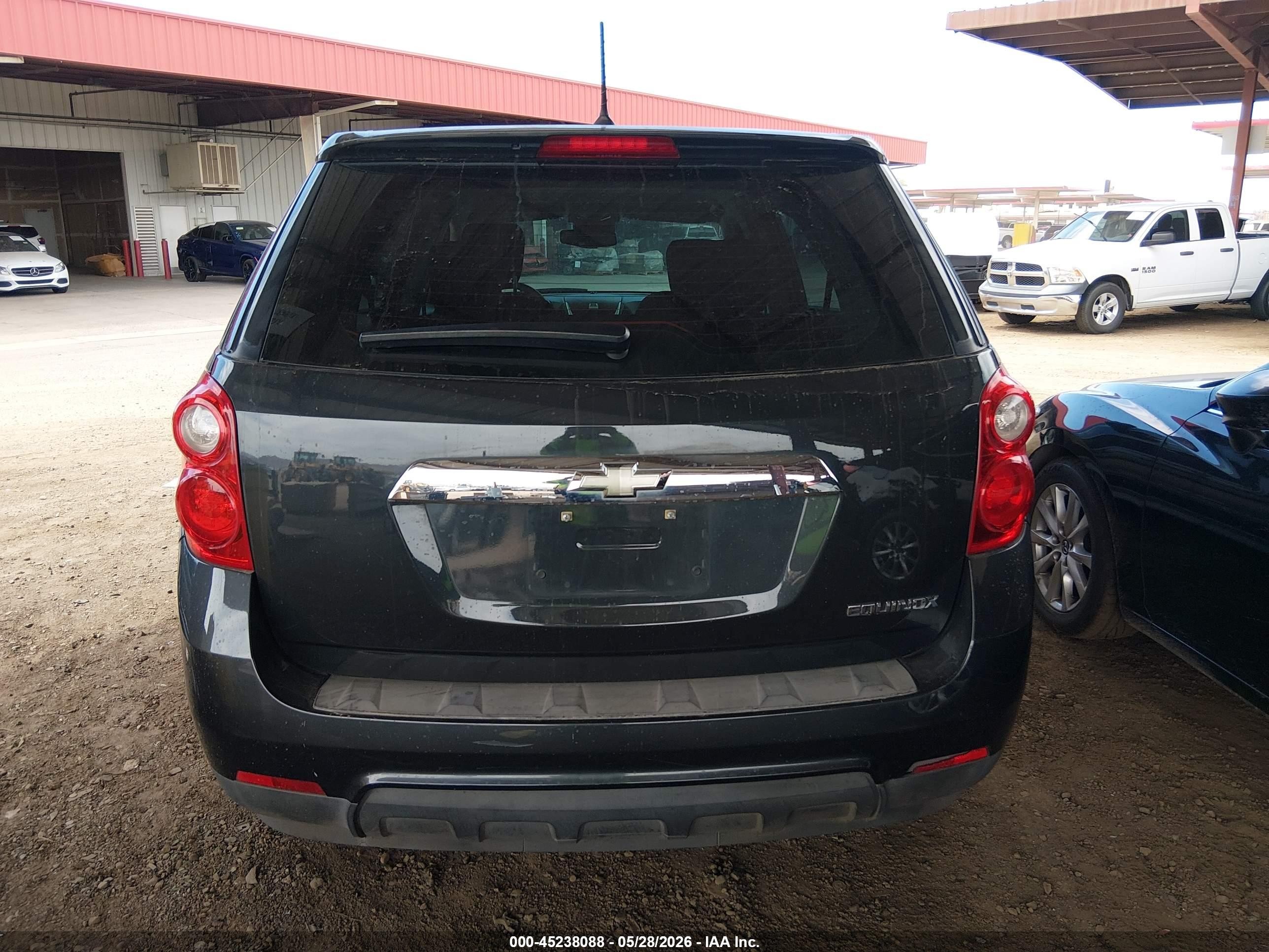 2013 Chevrolet Equinox Ls Gray vin: 2GNALBEK6D6308716