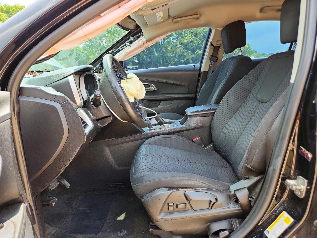 2013 Chevrolet Equinox Black vin: 2GNALBEK6D6400831