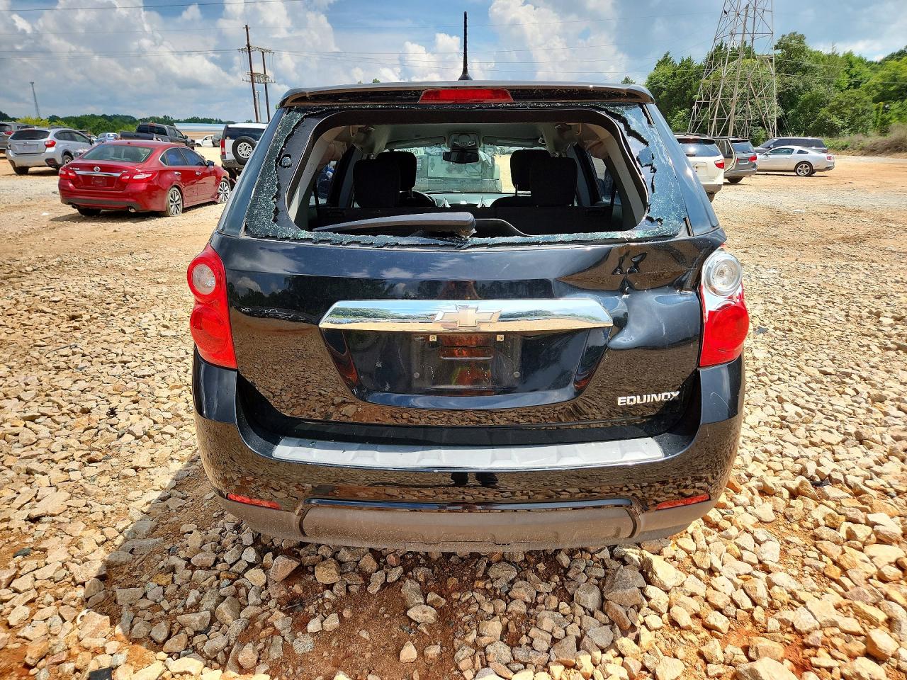 2013 Chevrolet Equinox Black vin: 2GNALBEK6D6400831