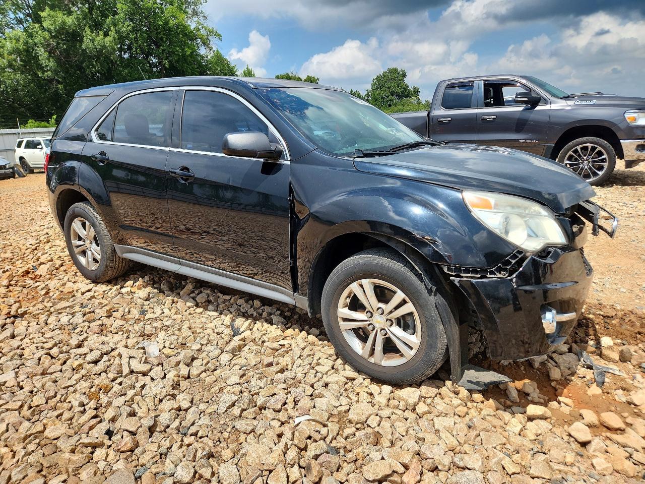 2013 Chevrolet Equinox Black vin: 2GNALBEK6D6400831