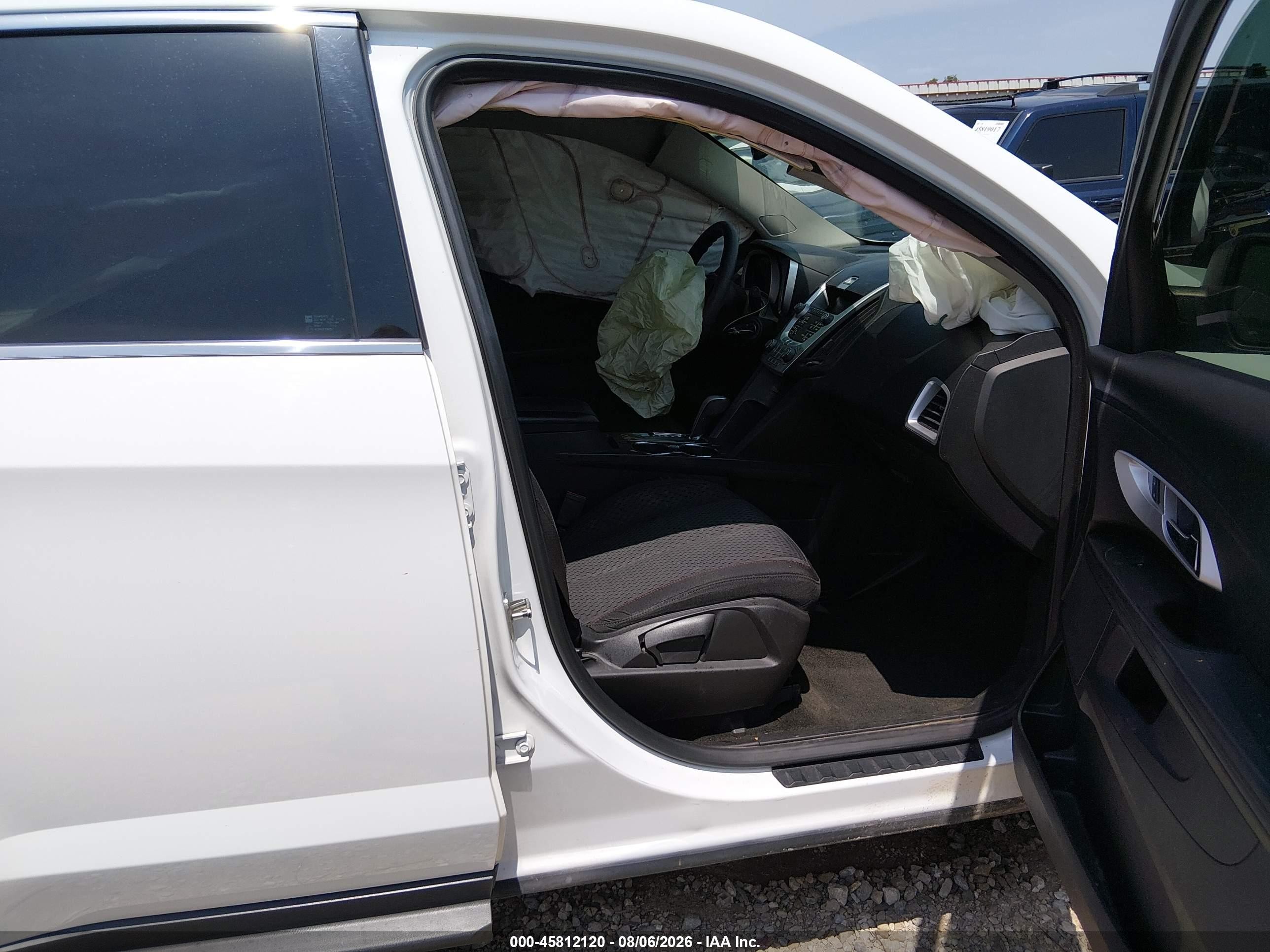 2013 Chevrolet Equinox Ls Белый vin: 2GNALBEK6D6411392